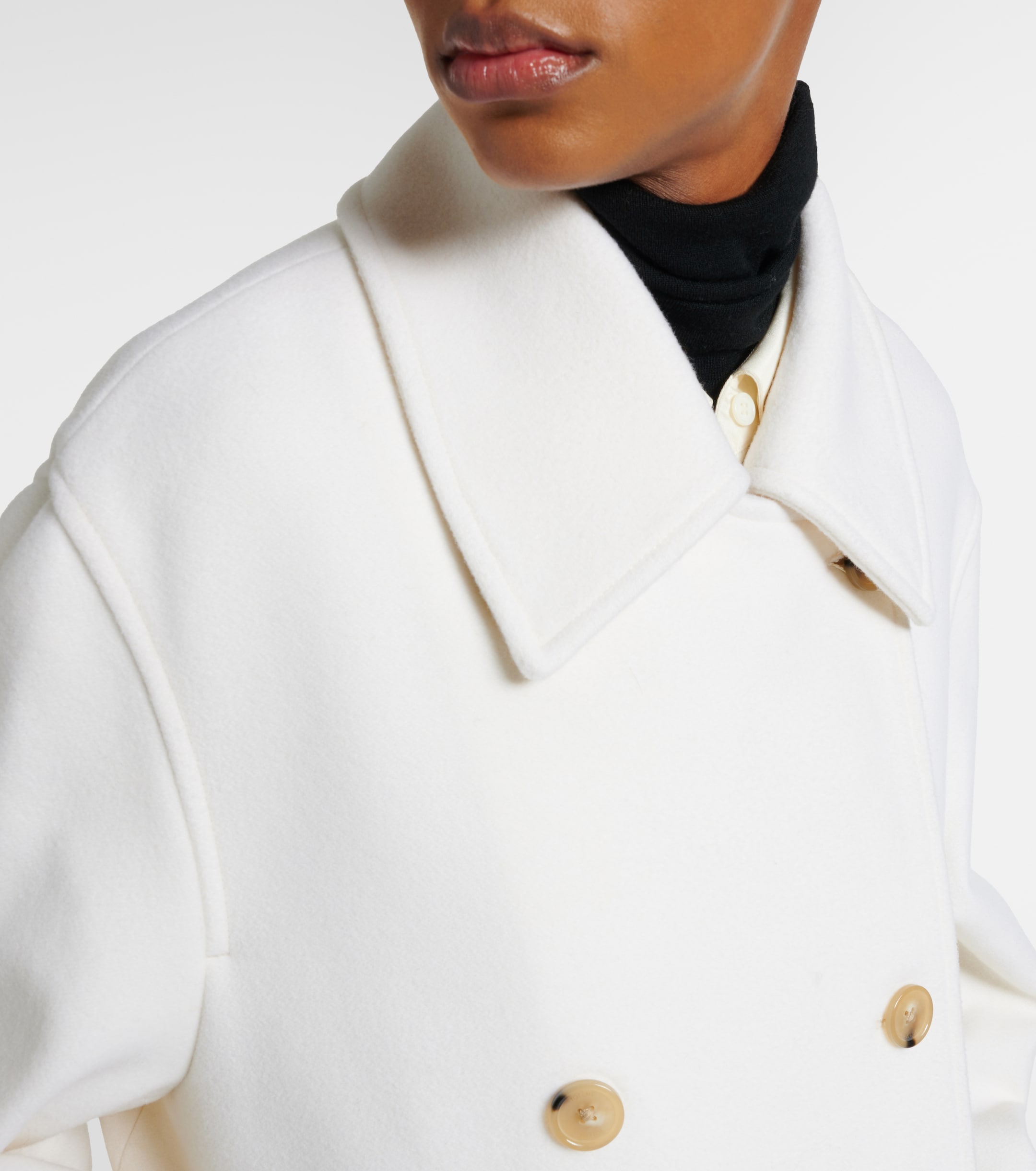 TOTEME Double-breasted wool-blend coat