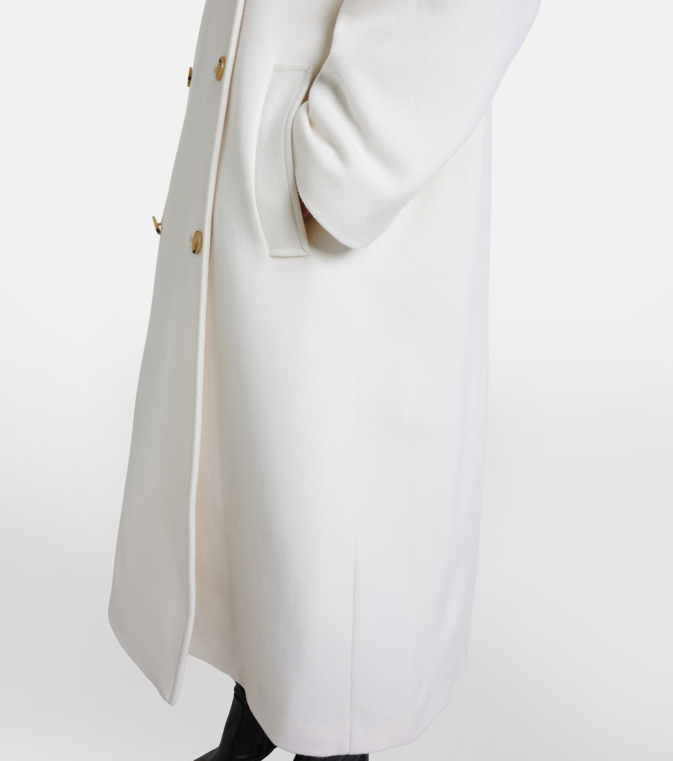 TOTEME Double-breasted wool-blend coat