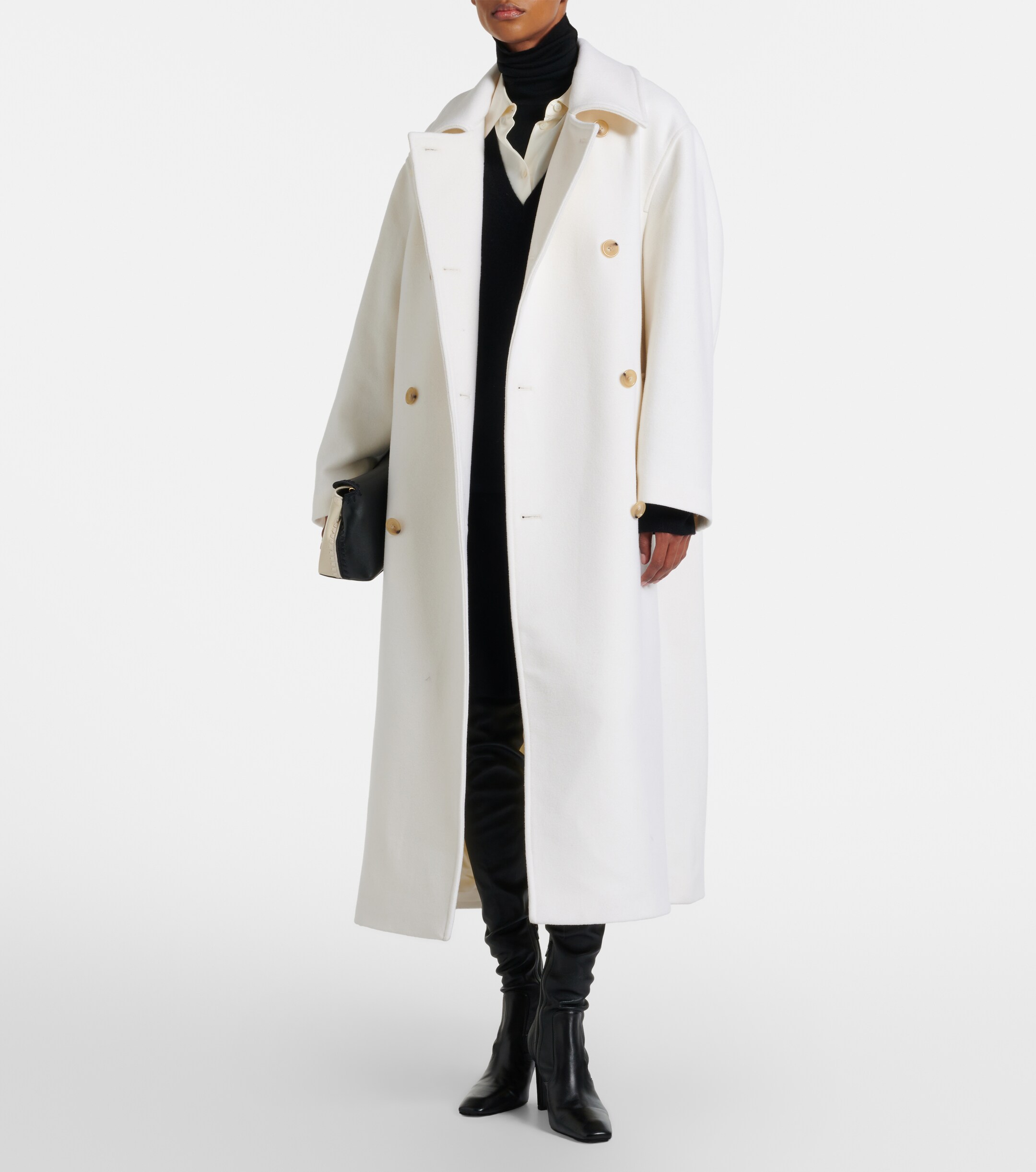 TOTEME Double-breasted wool-blend coat