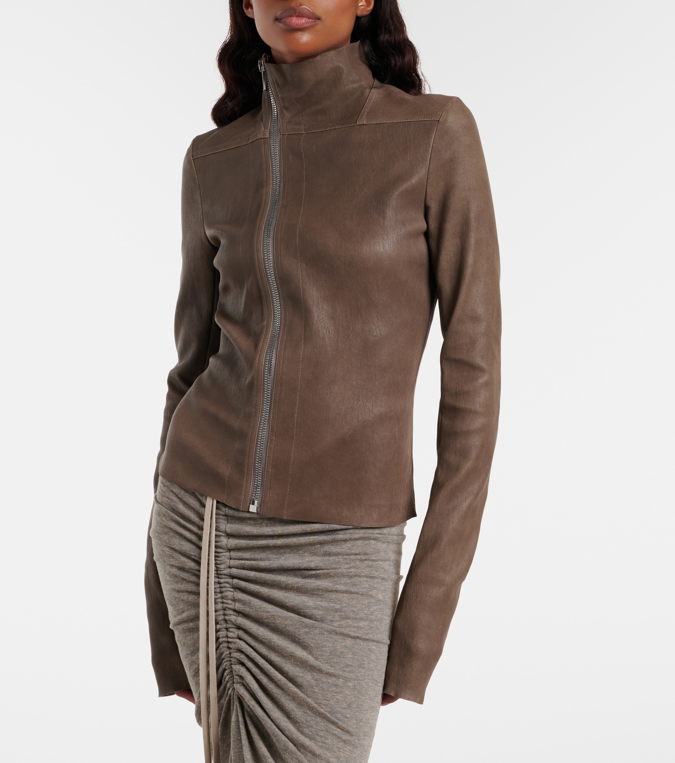 Rick Owens - Gary leather jacket | Plush