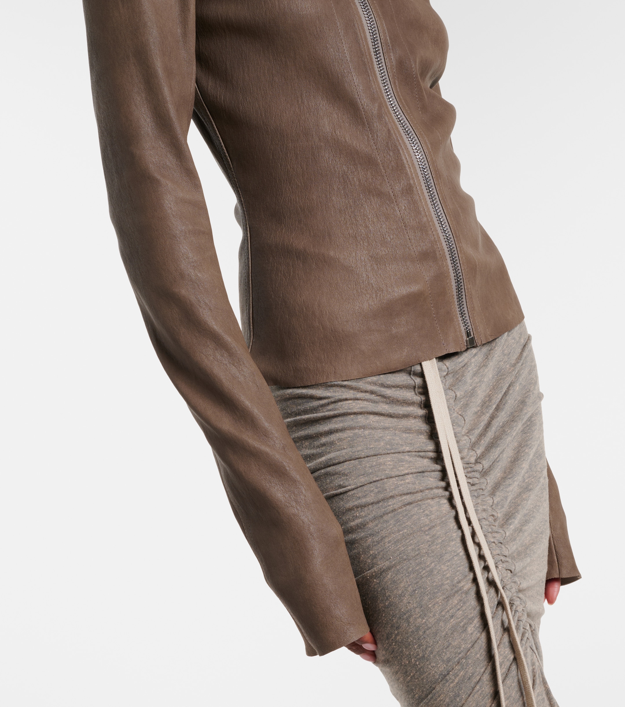 Rick Owens - Gary leather jacket | Plush