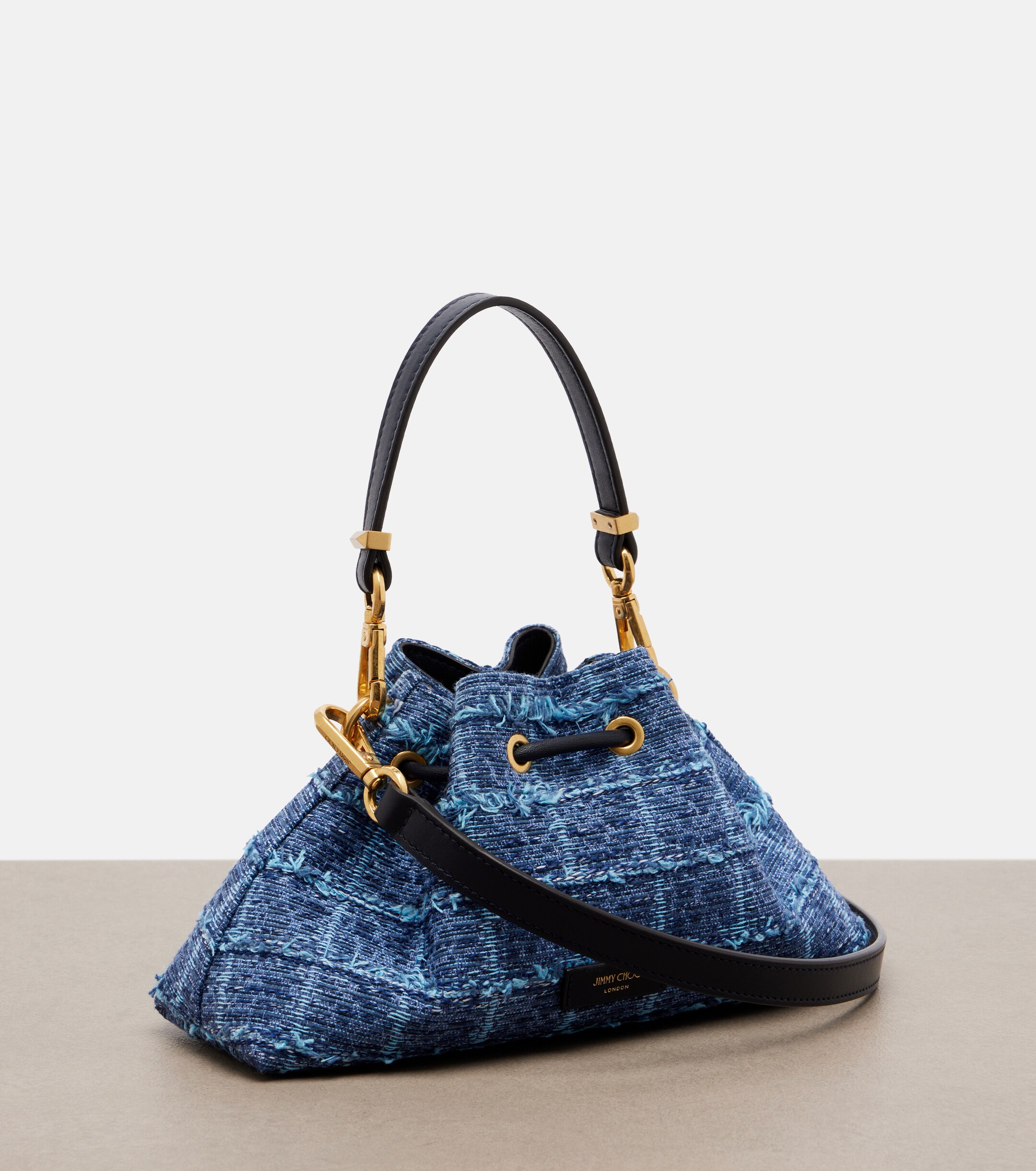 JIMMY CHOO Cinch Small bucket bag