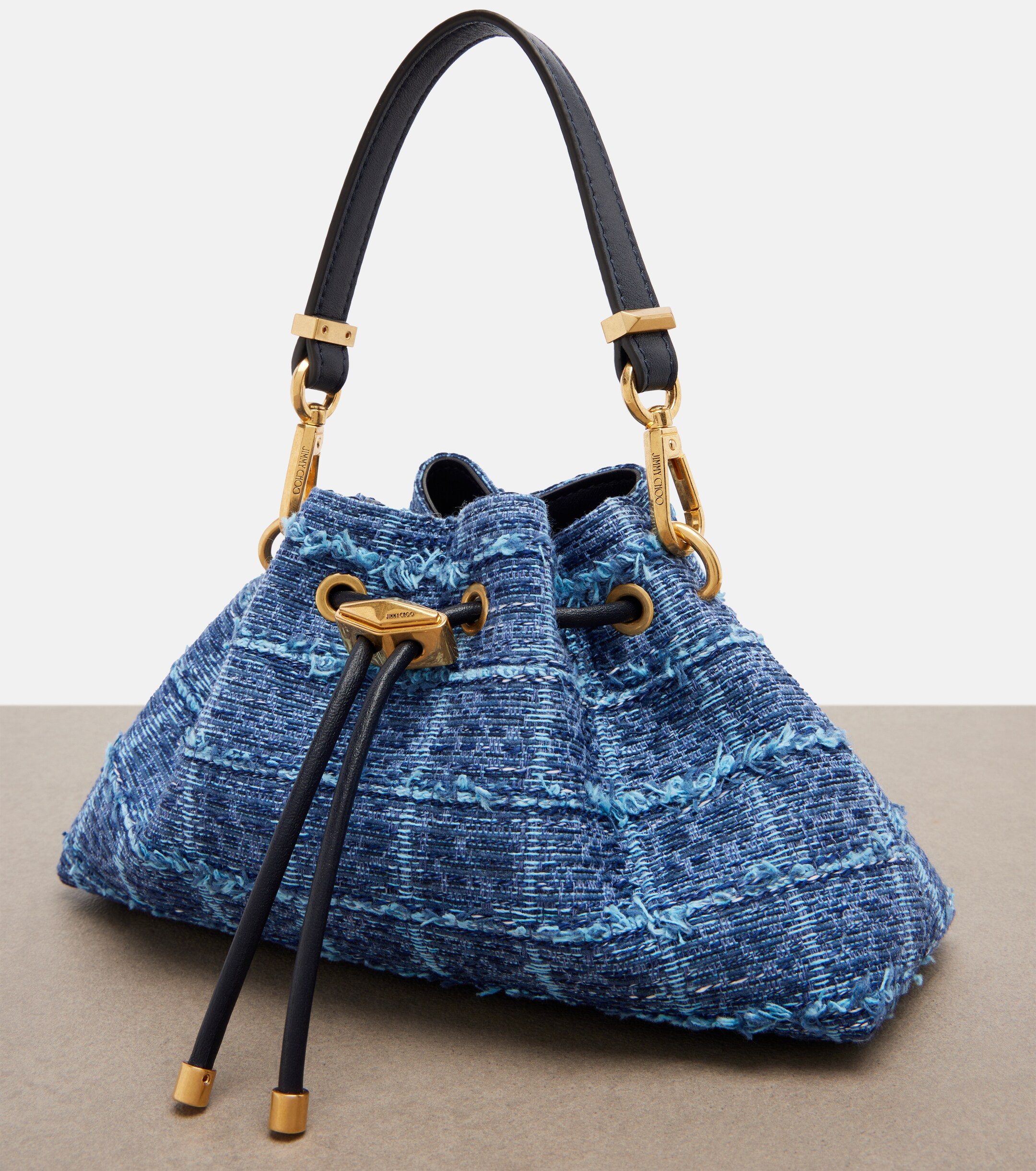JIMMY CHOO Cinch Small bucket bag