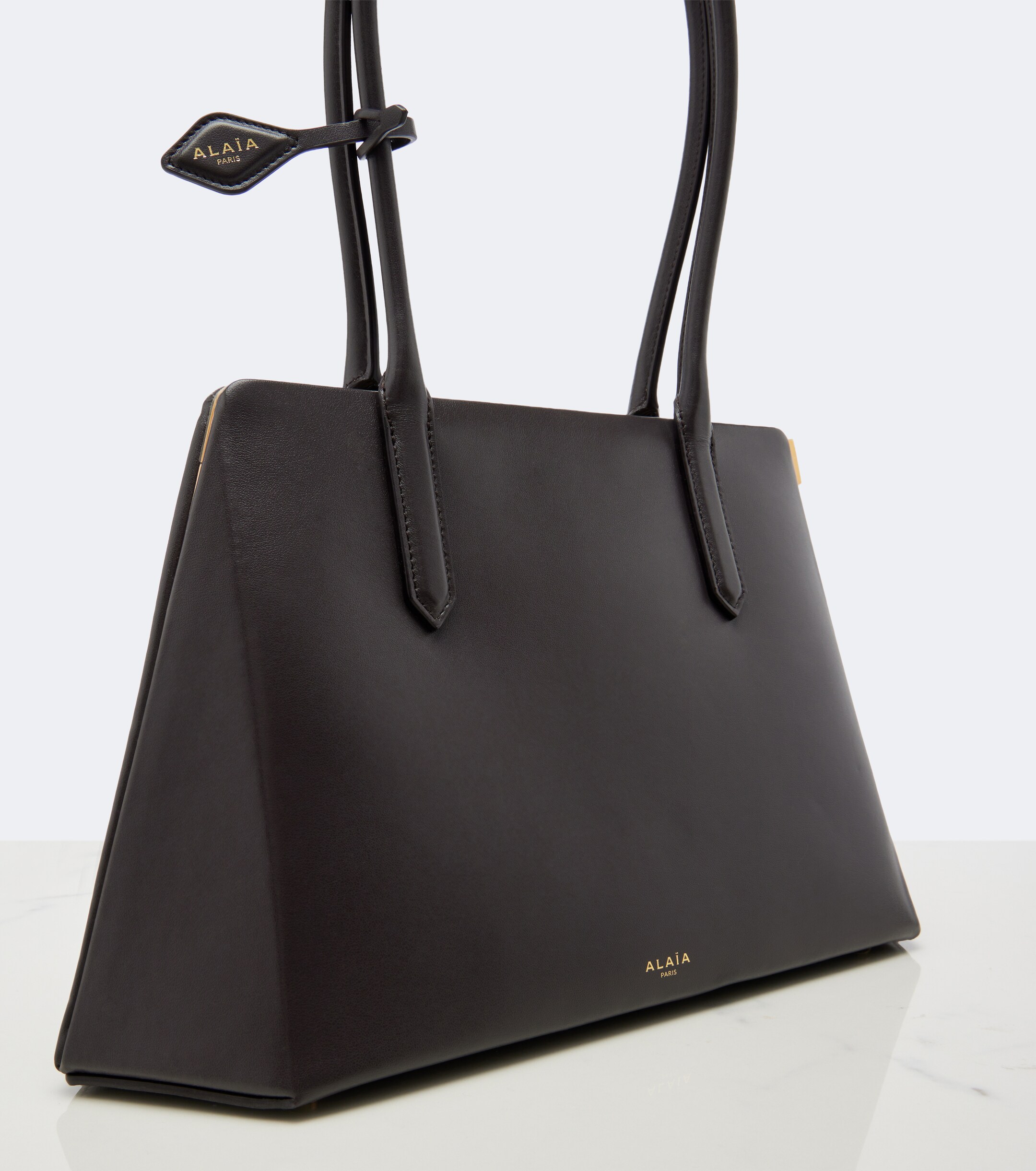 Alaïa Prisme leather shoulder bag