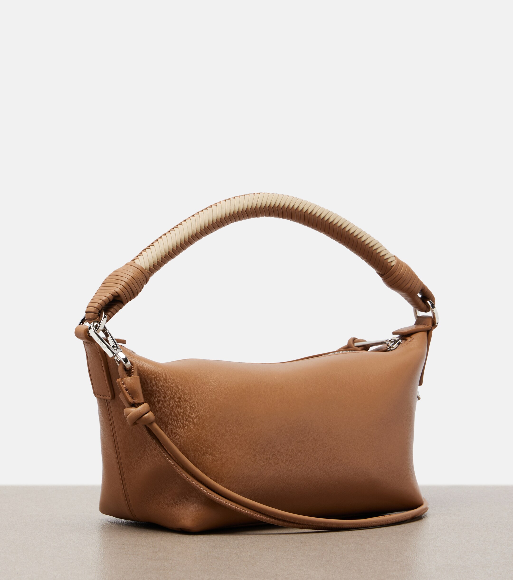 Loewe Cala Small leather top-handle bag