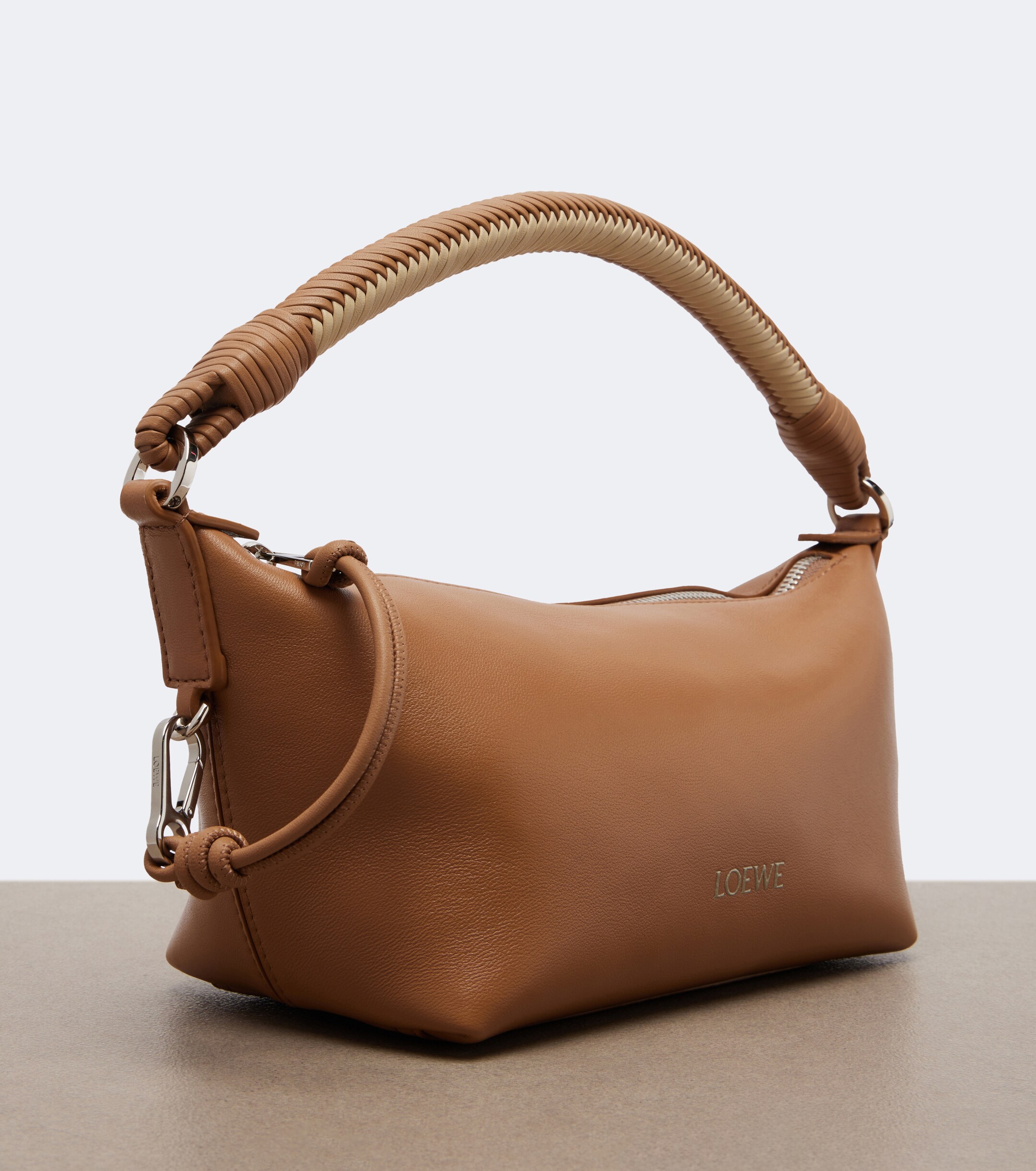 Loewe Cala Small leather top-handle bag