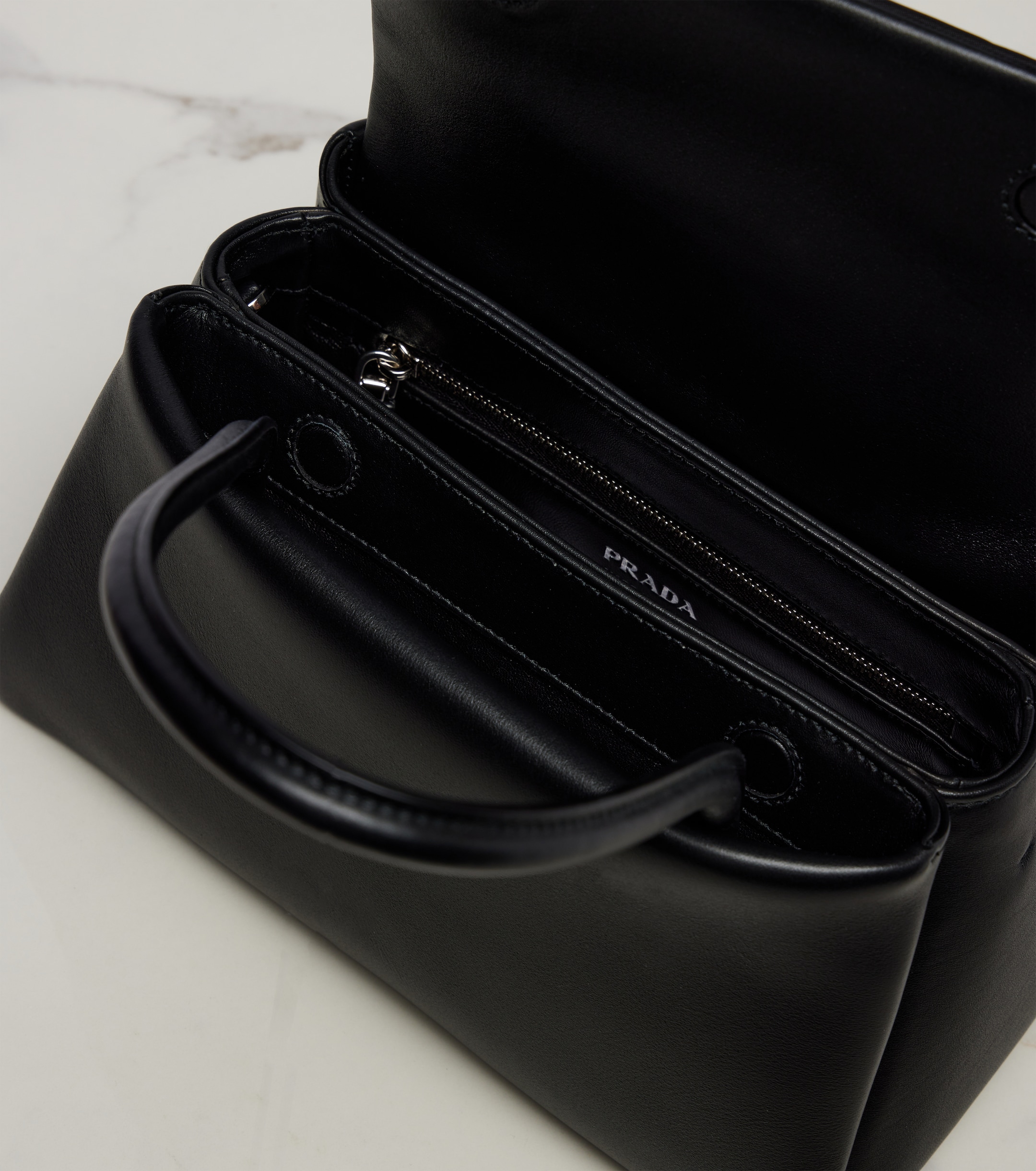 Prada Prada Passage Small leather top-handle bag