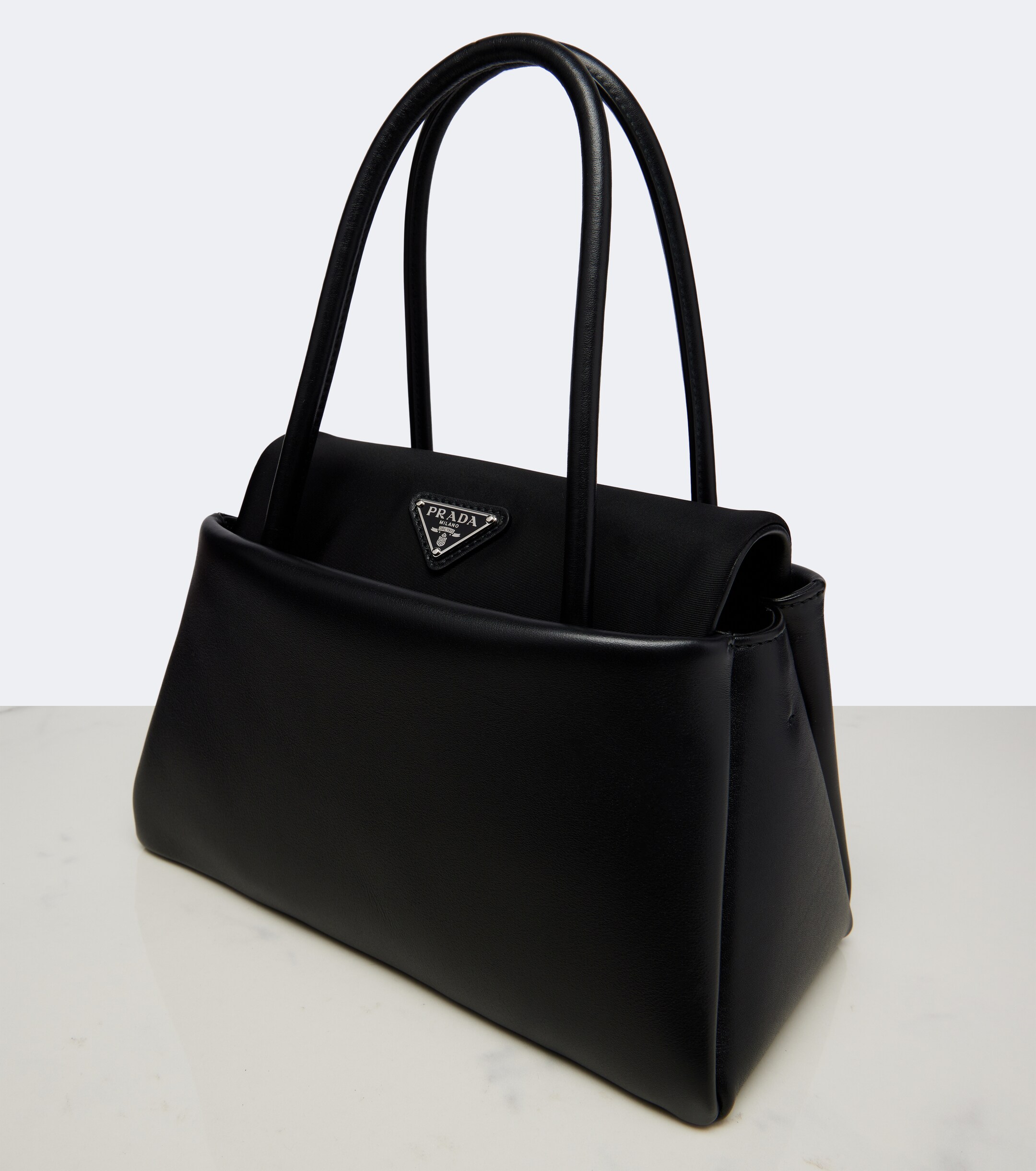 Prada Prada Passage Small leather top-handle bag