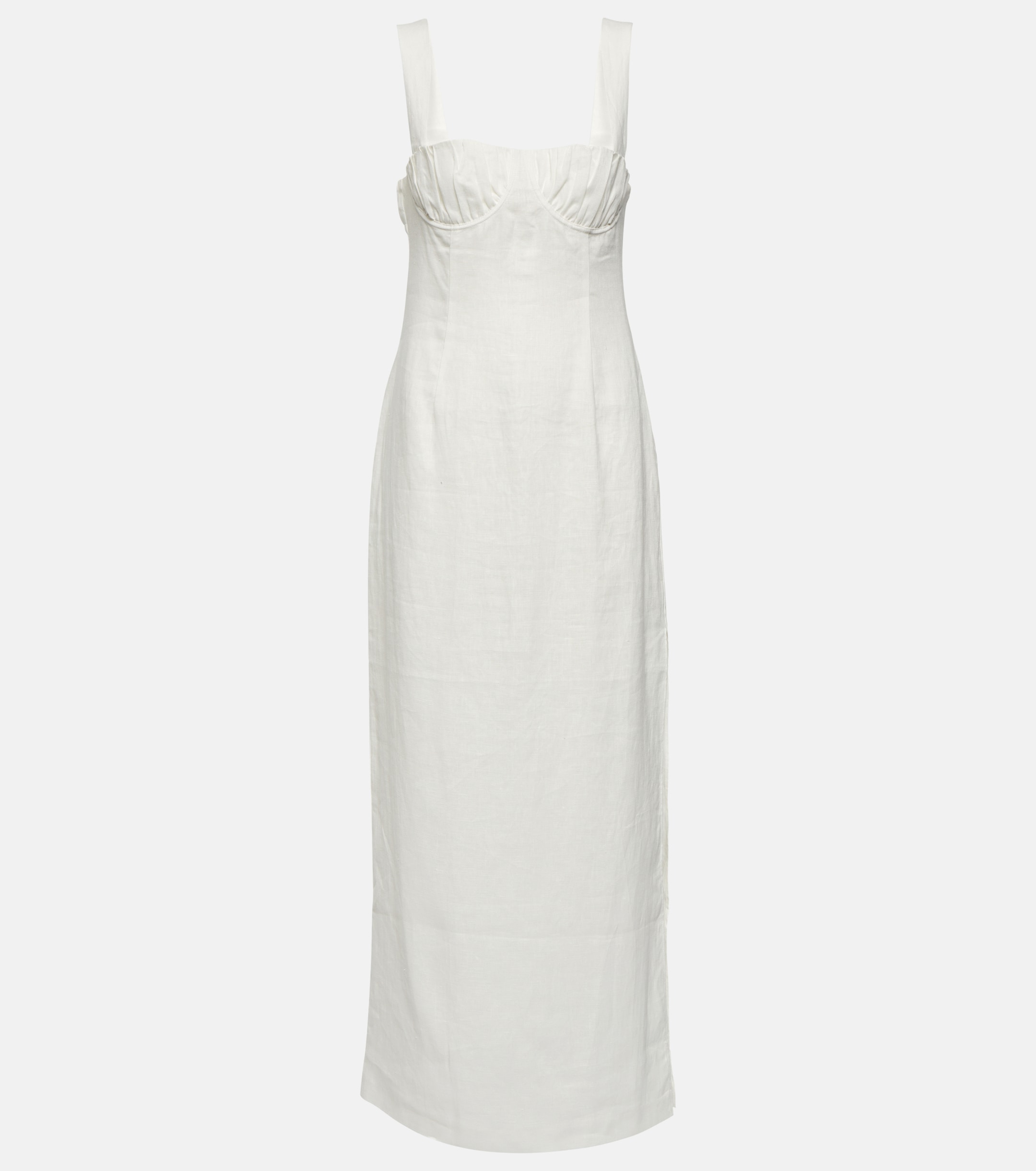 SIR. Bettina linen midi dress