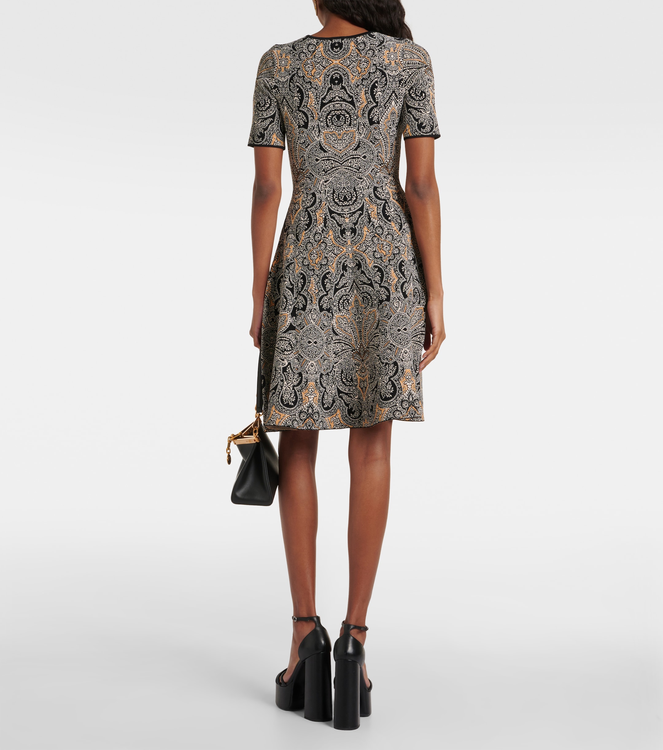 Etro Paisley printed minidress 