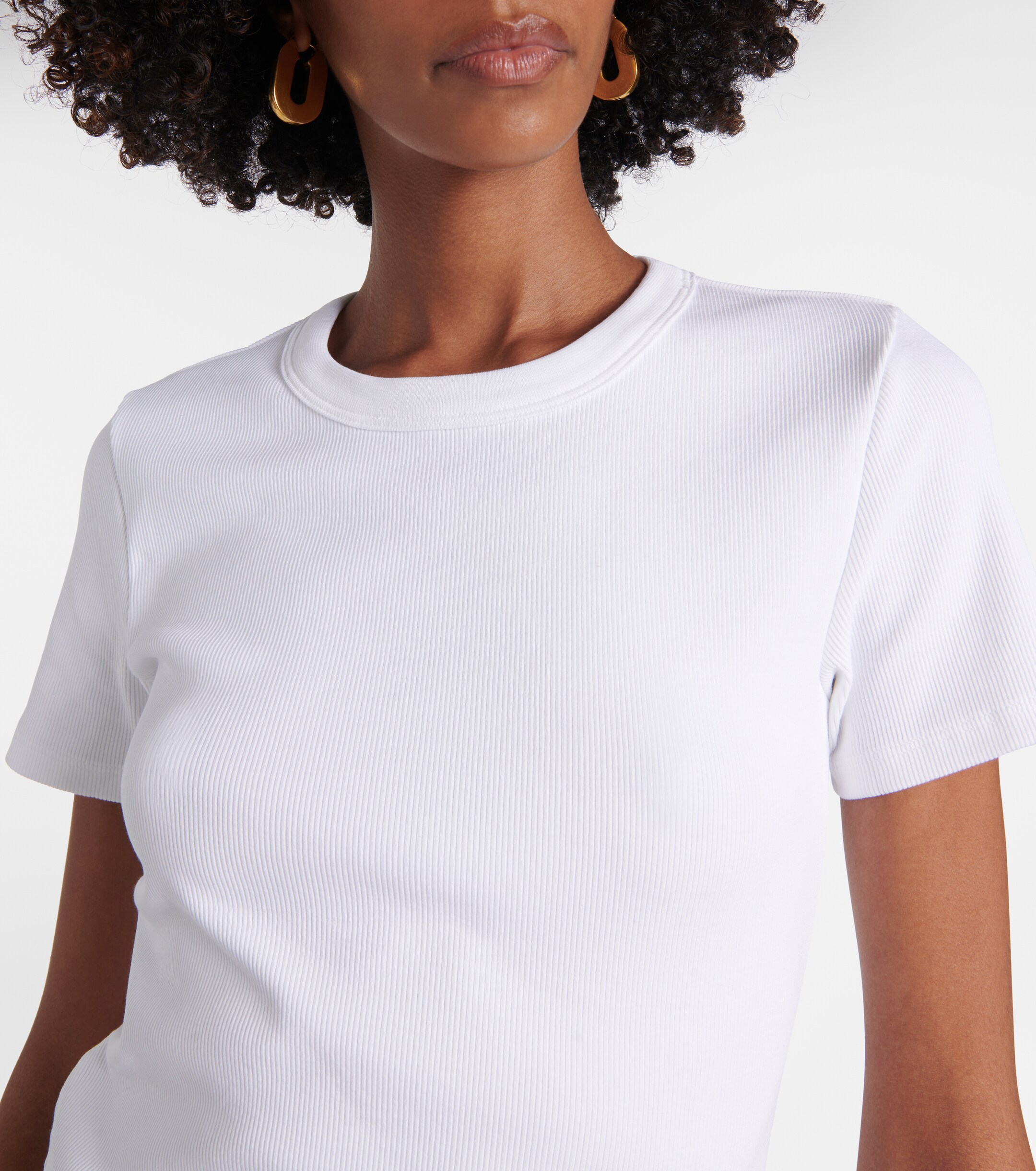 Veronica Beard Pruitt cotton-blend jersey T-shirt thumbnail