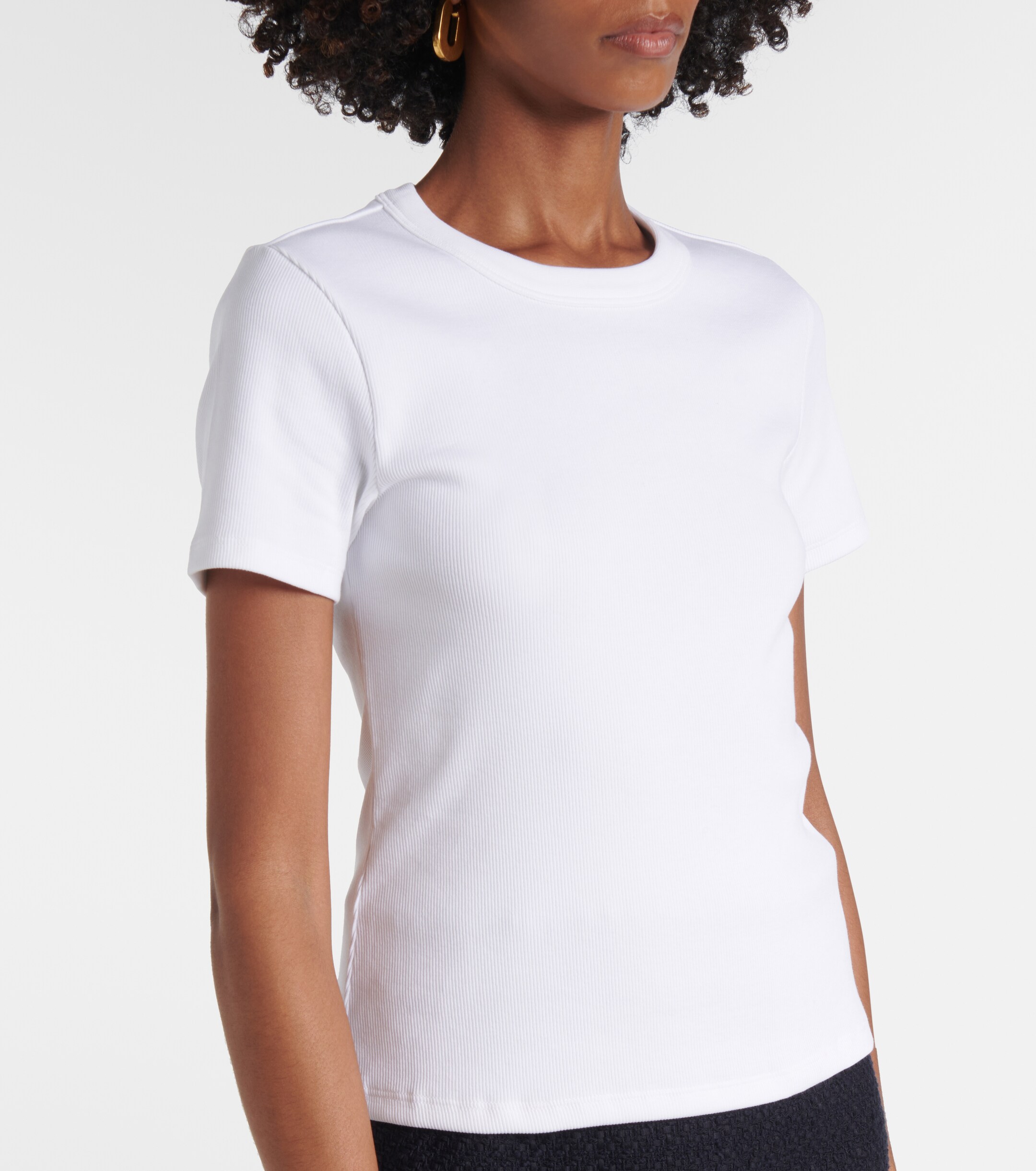 Veronica Beard Pruitt cotton-blend jersey T-shirt thumbnail