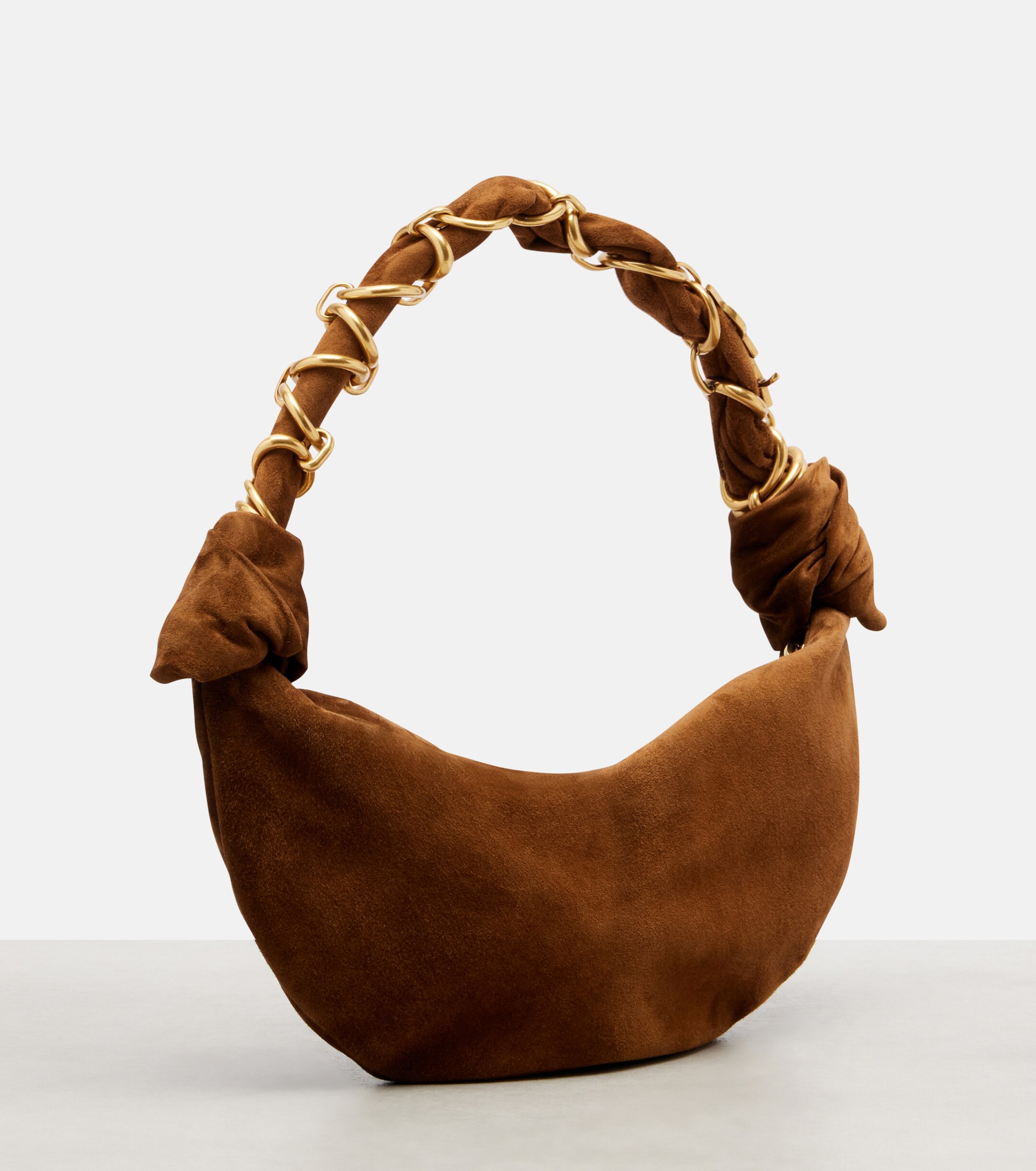 Saint Laurent Amalia Mini suede shoulder bag