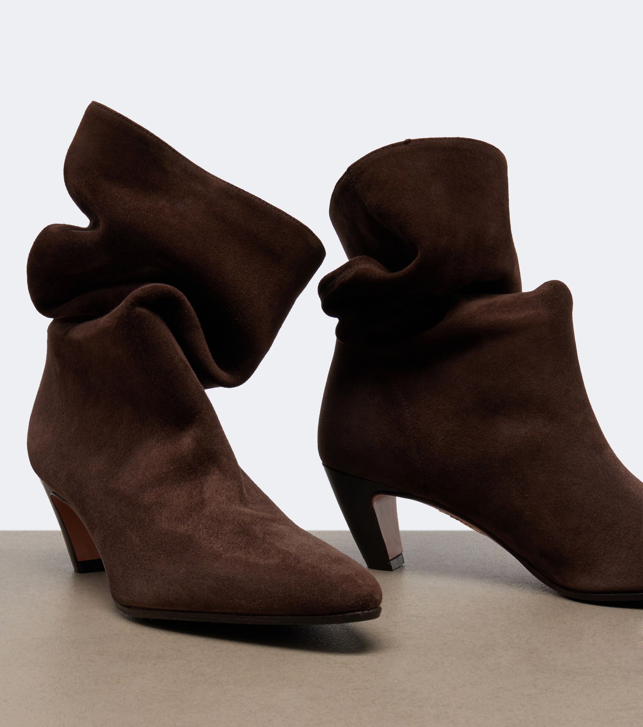 AQUAZZURA Aquazzura Slouchy suede mid-calf boots