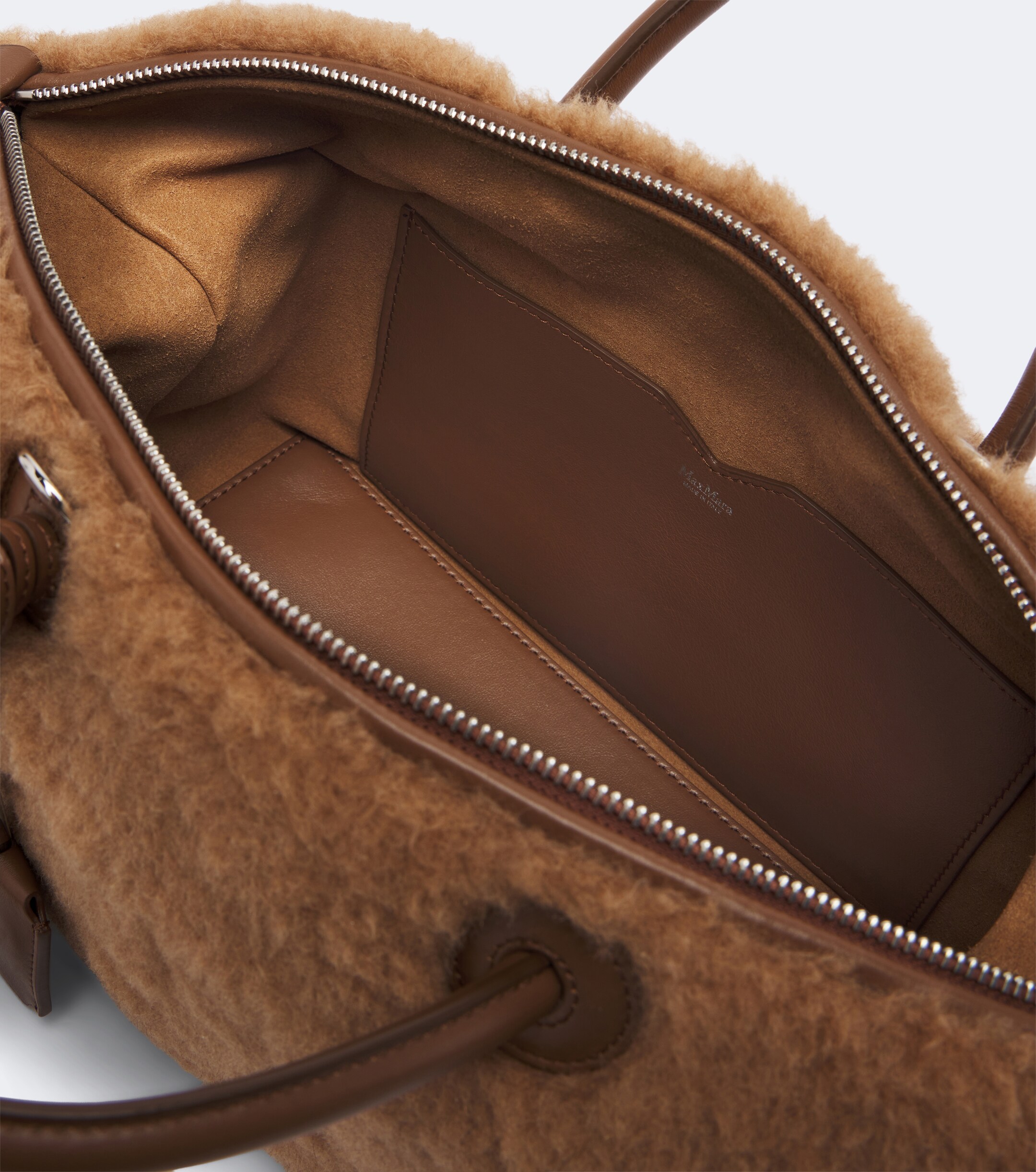 Max Mara Max Mara Medium teddy bowling bag