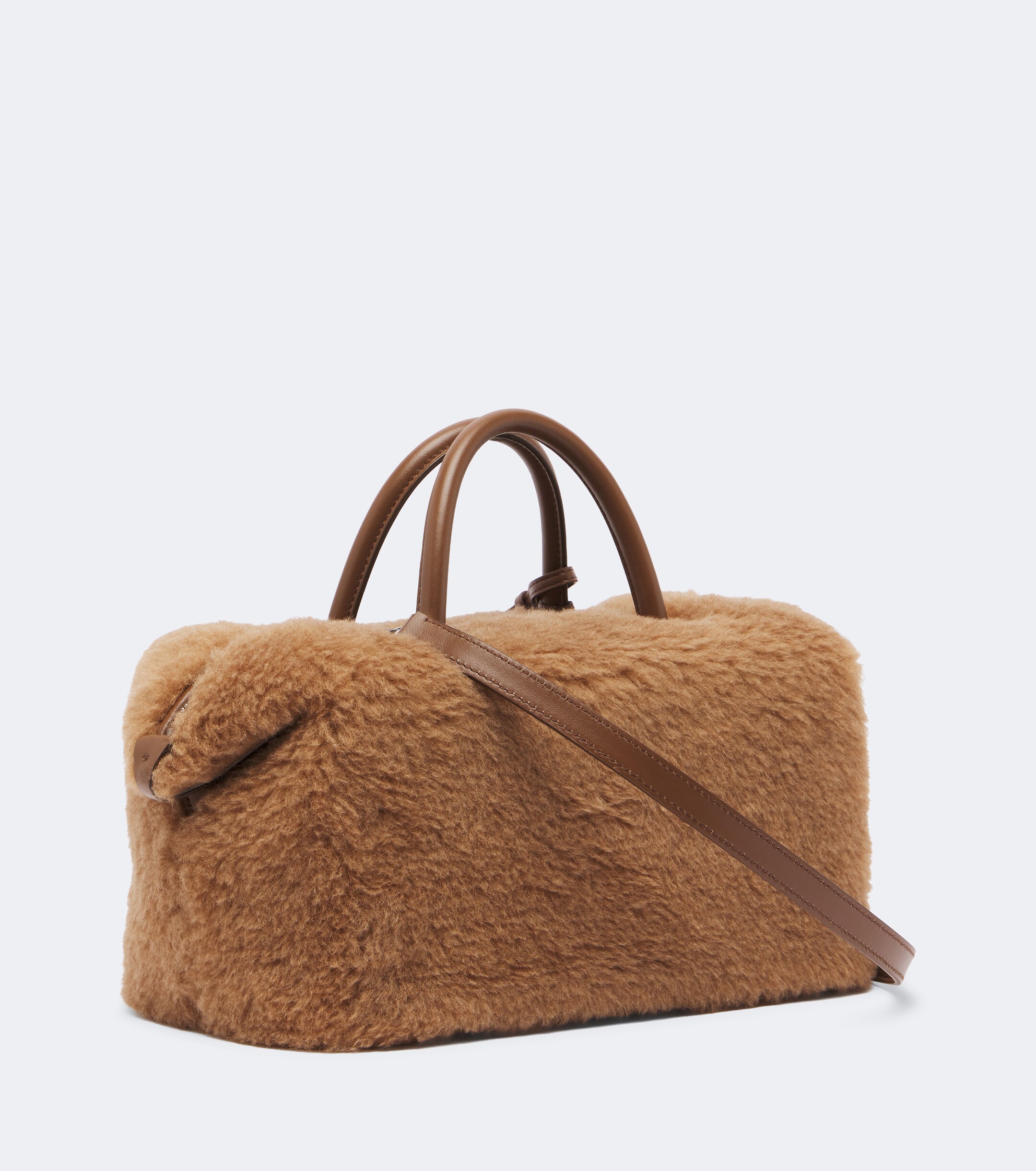 Max Mara Max Mara Medium teddy bowling bag