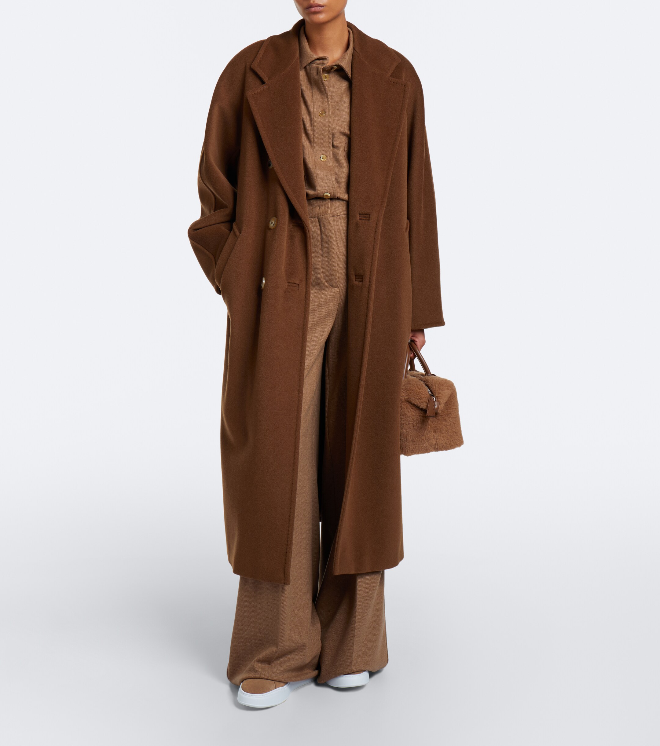 Max Mara Max Mara Medium teddy bowling bag
