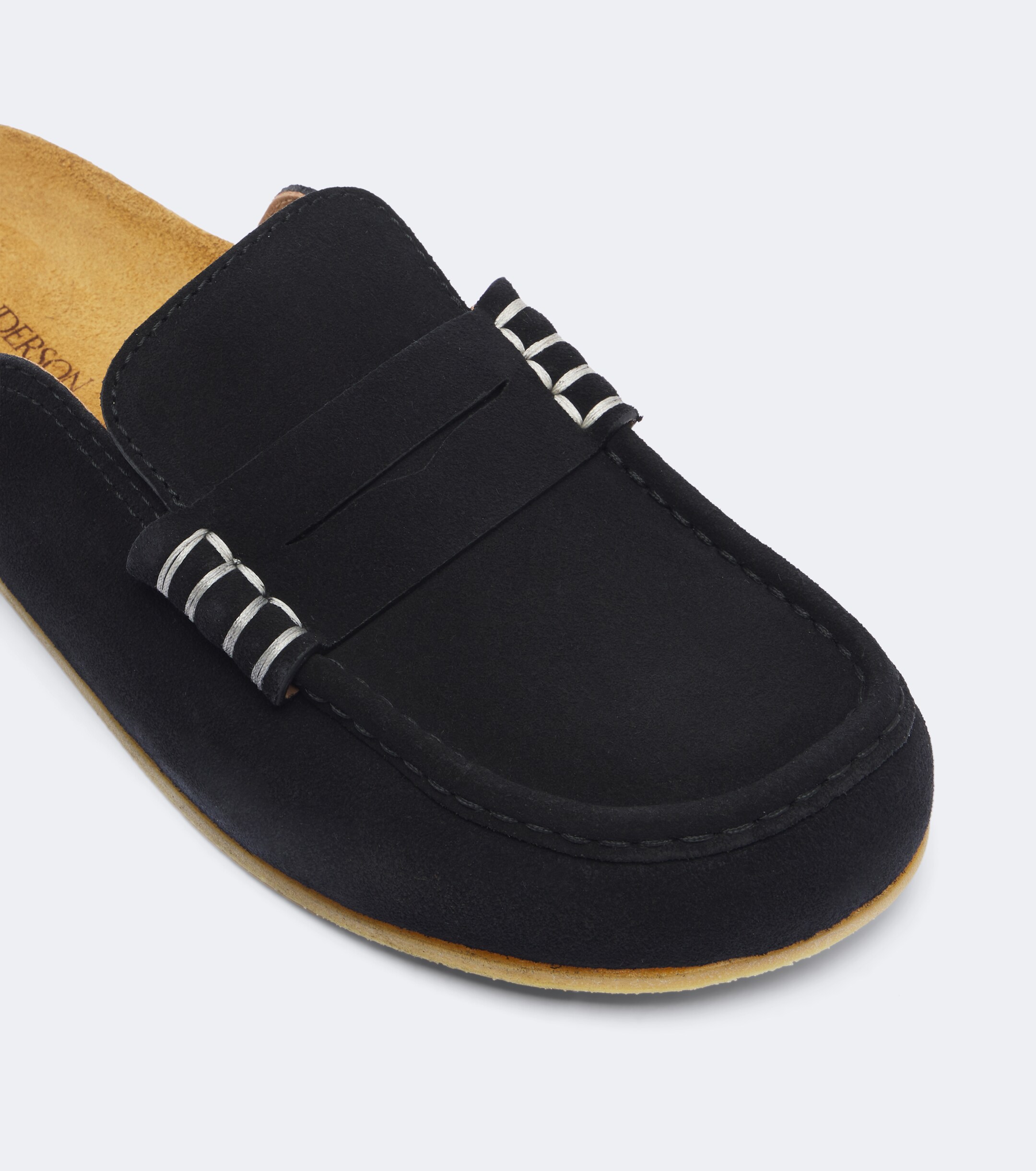 Jw Anderson JW Anderson Stitch suede mules