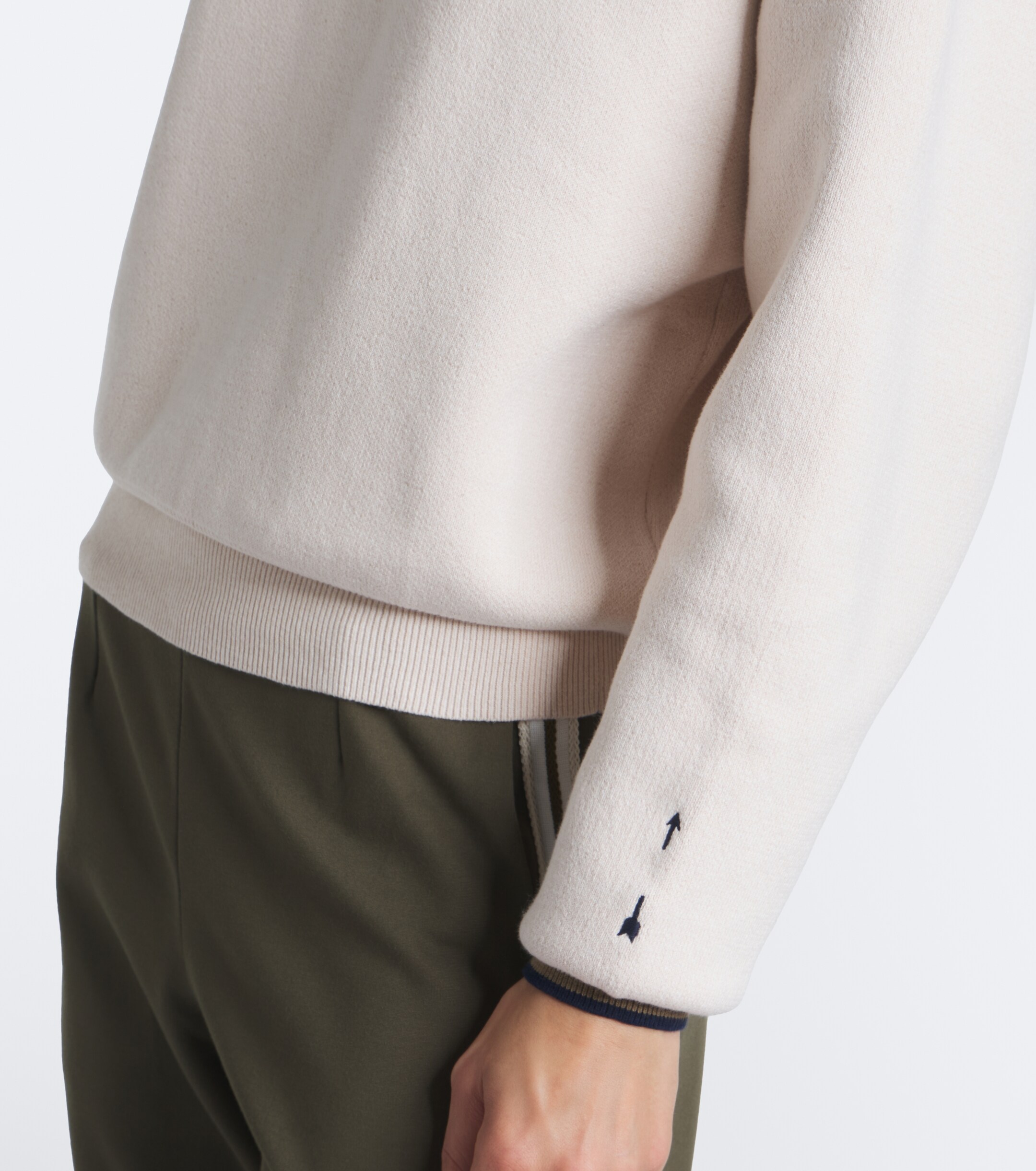 The Upside The Upside Kairo cotton-blend half-zip sweater