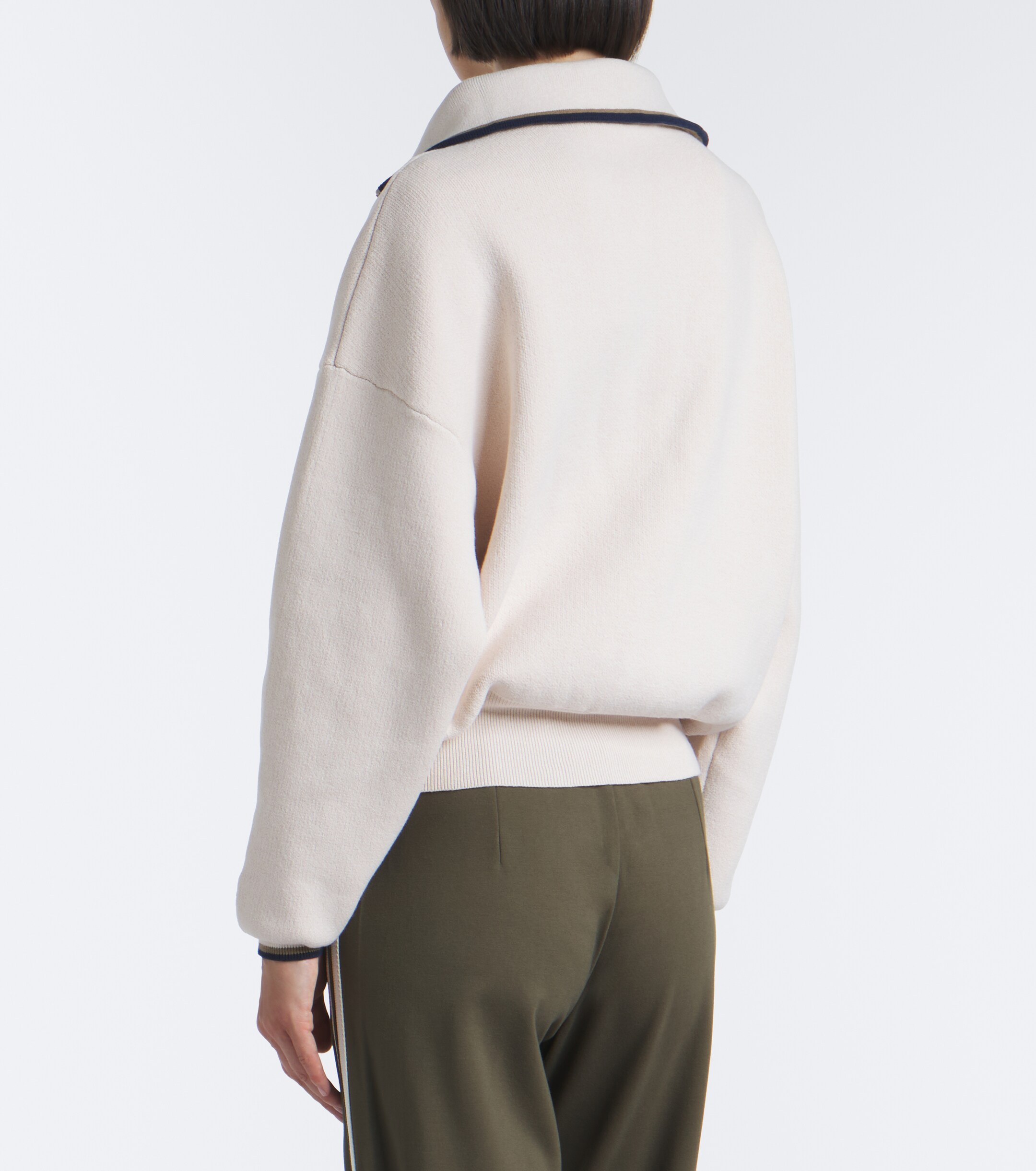The Upside The Upside Kairo cotton-blend half-zip sweater
