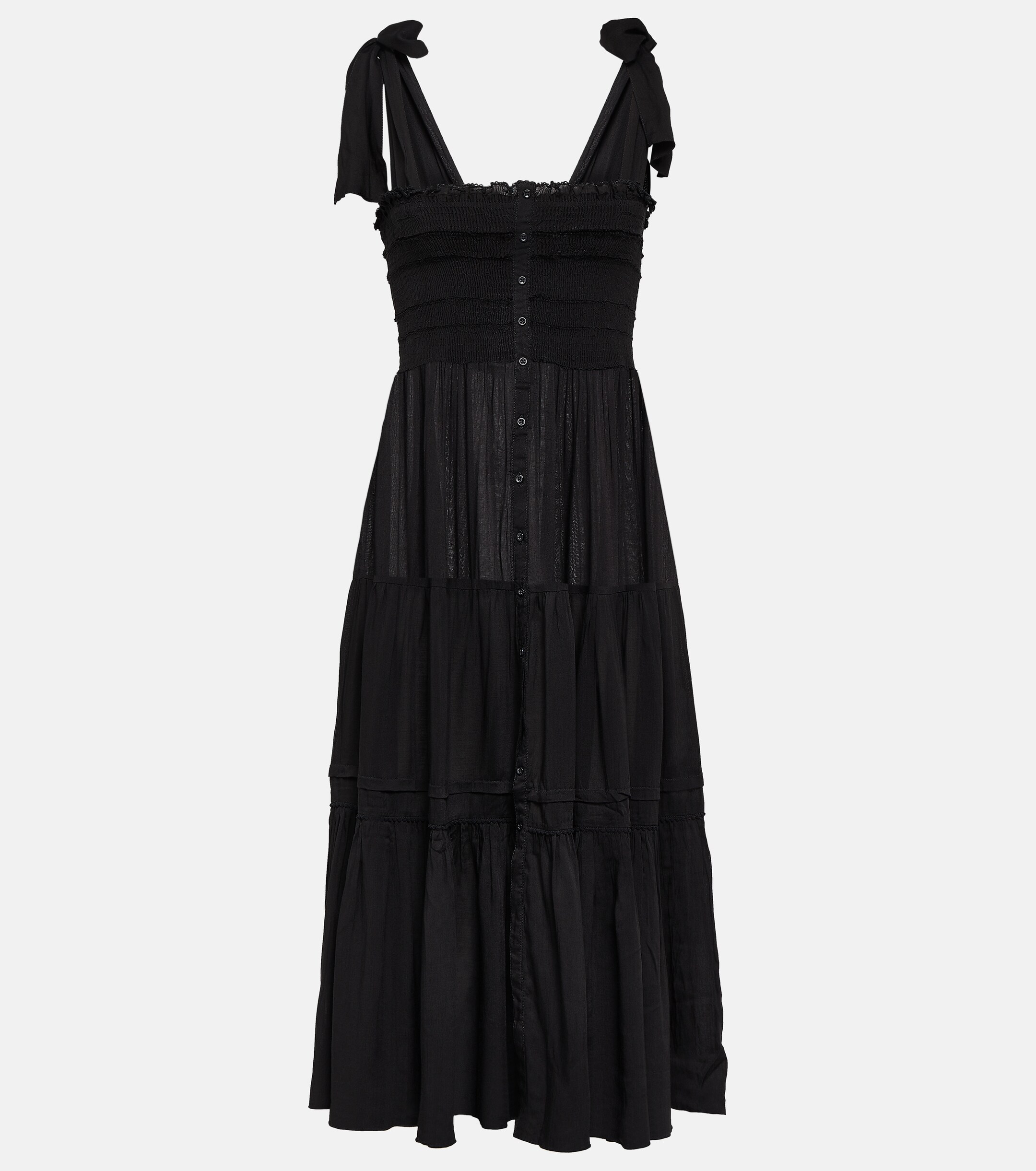 Poupette St Barth Triny midi dress thumbnail