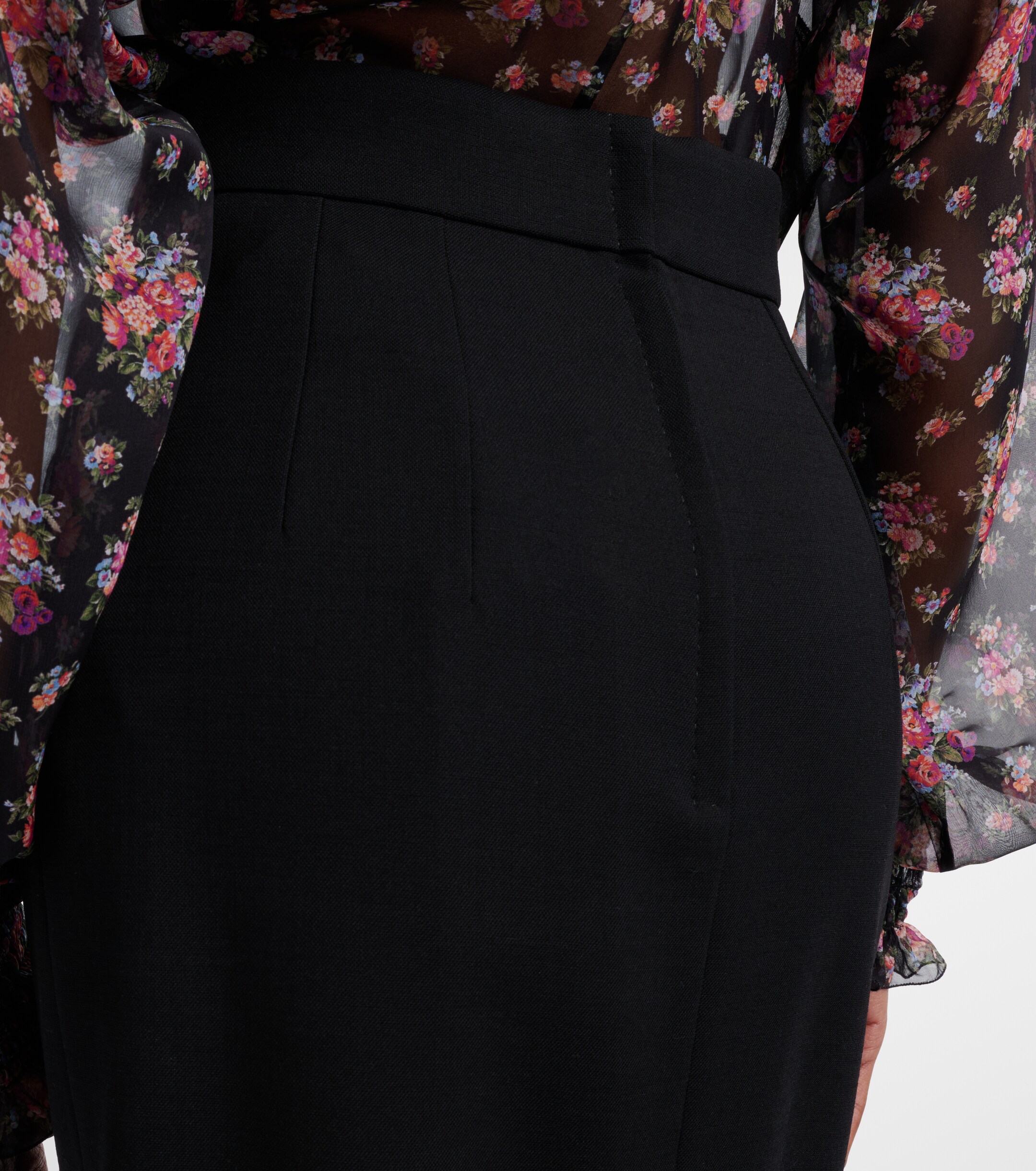 Dolce&Gabbana Dolce & Gabbana Wool-blend pencil skirt