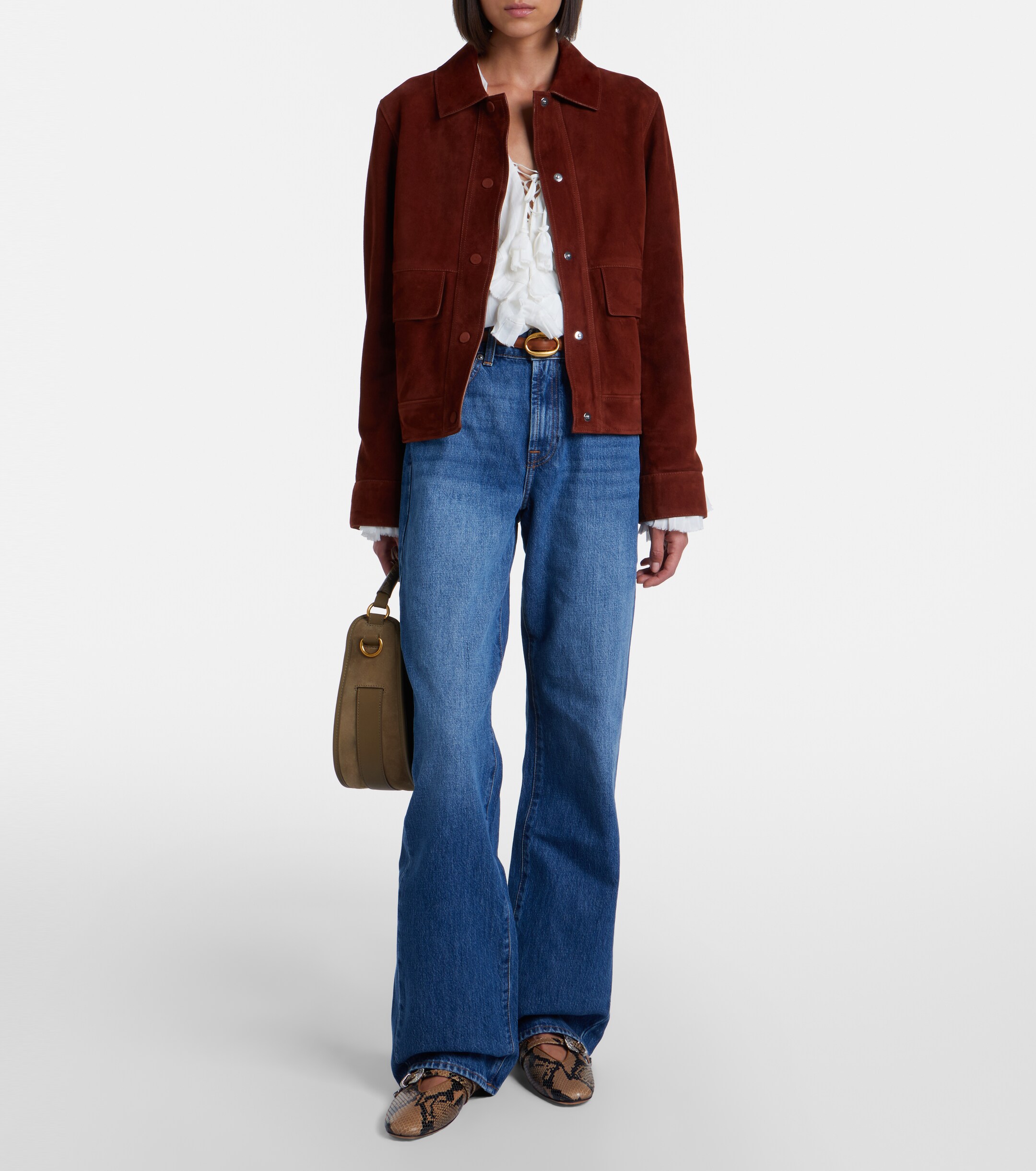 LE MONDE BERYL Le Monde Béryl Classic Claudia leather Mary Jane flats