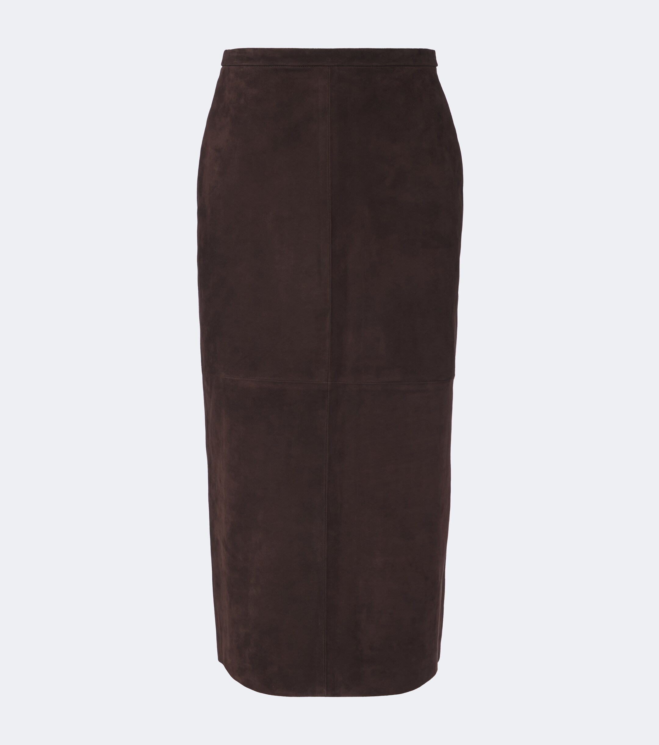 NOUR HAMMOUR Nour Hammour Alana suede pencil skirt