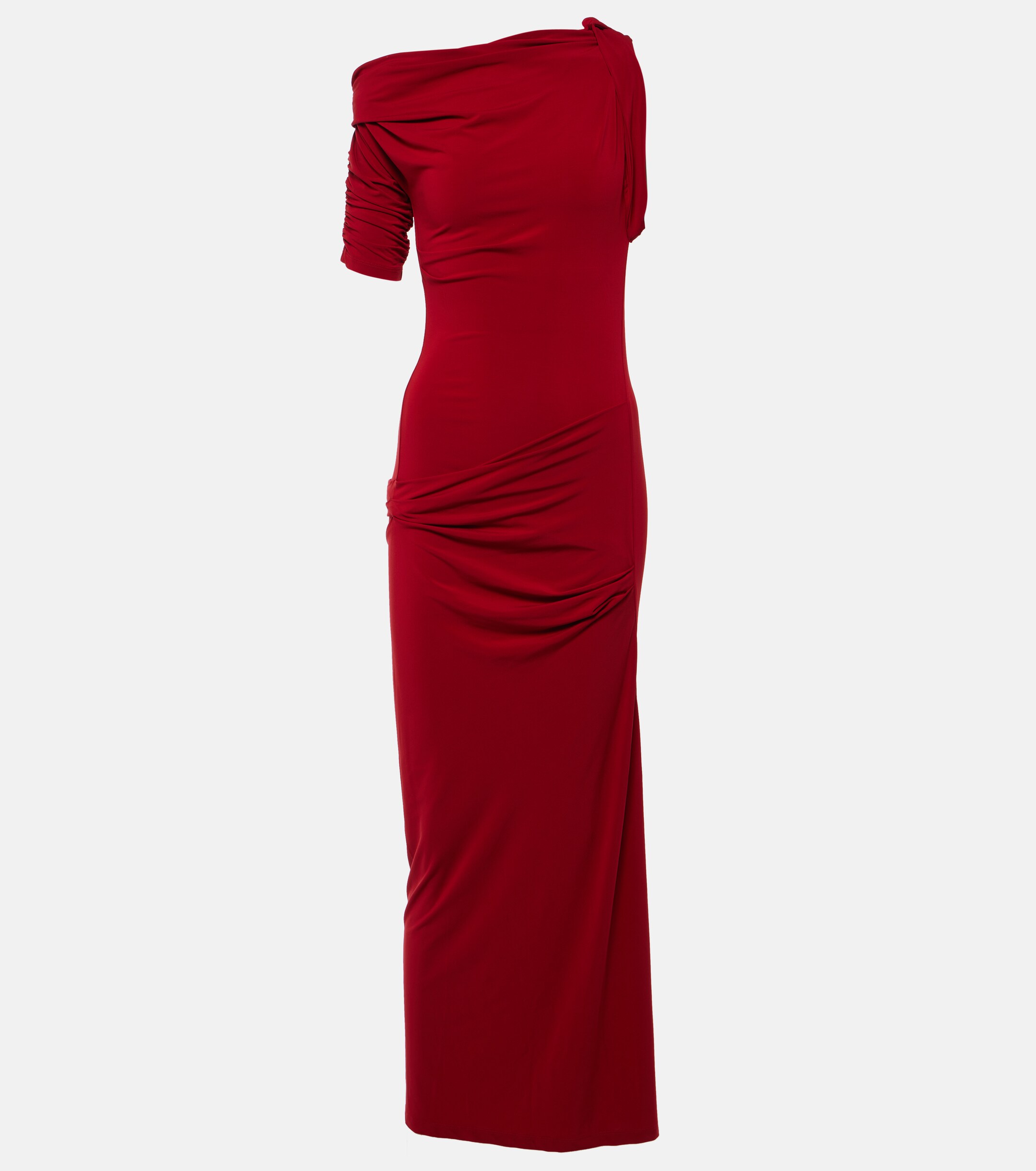 Jacquemus La Robe Drapeado draped maxi dress thumbnail