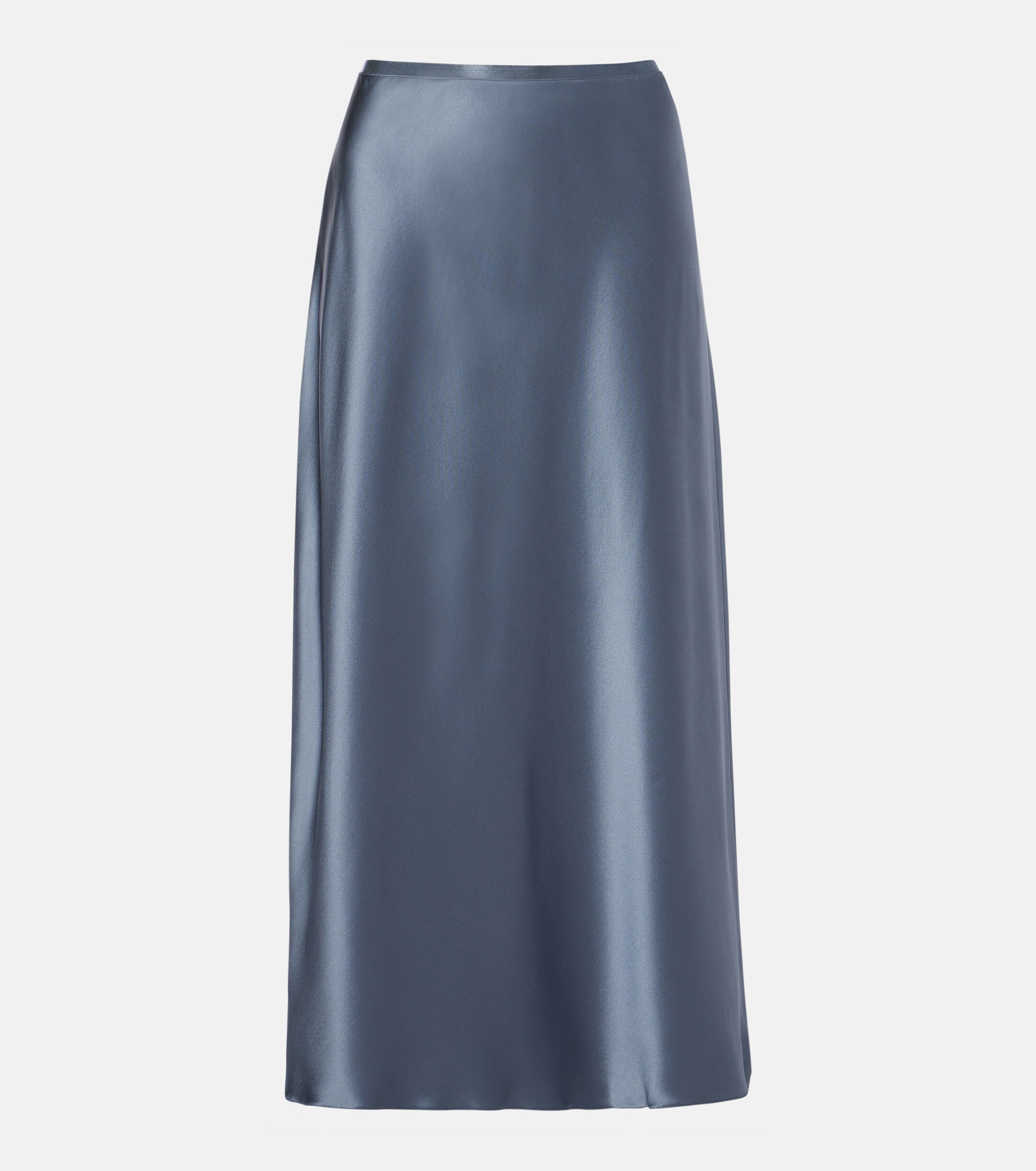 Max Mara Carnet silk satin midi skirt thumbnail