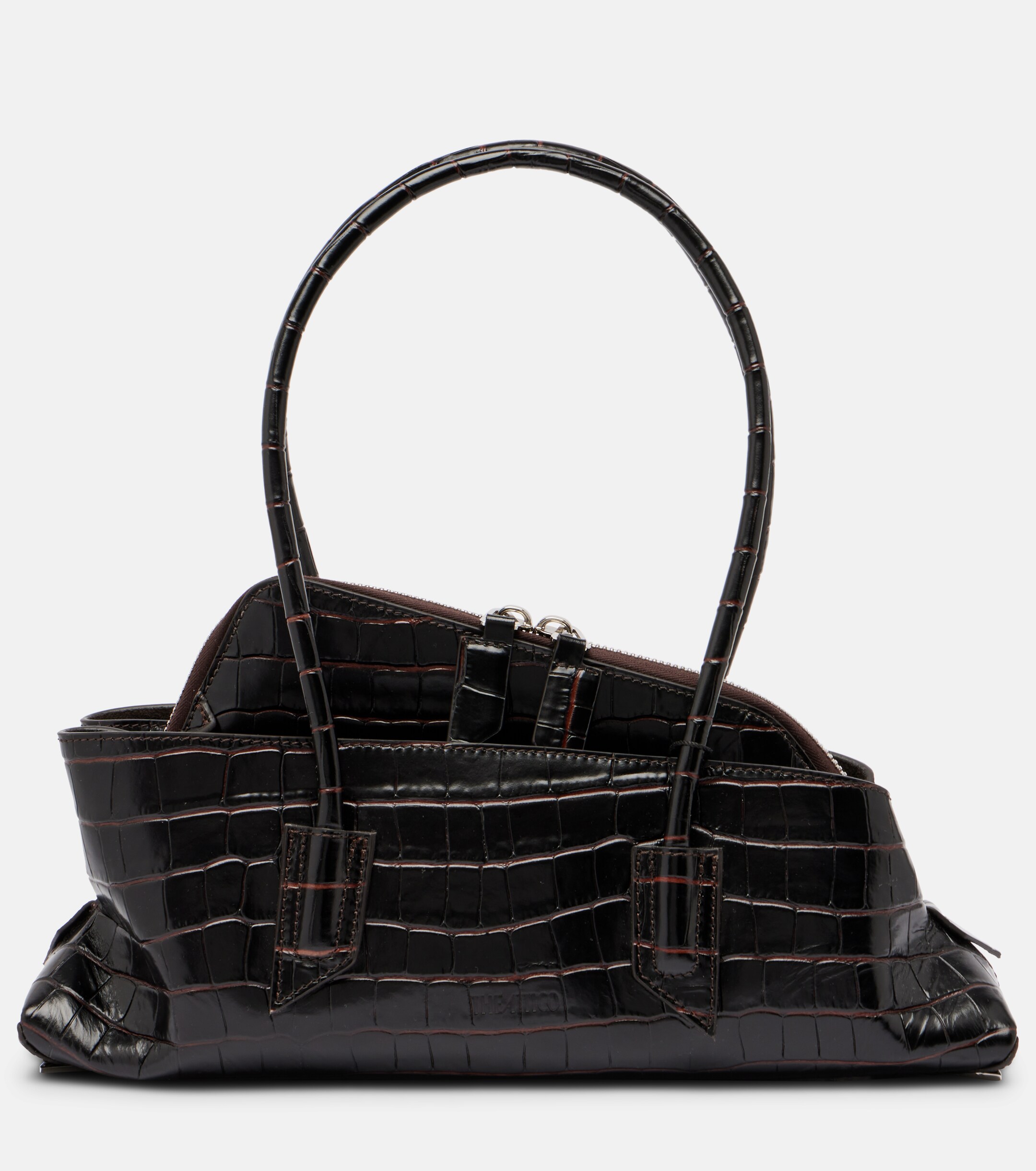 THE ATTICO La Passeggiata Small leather shoulder bag