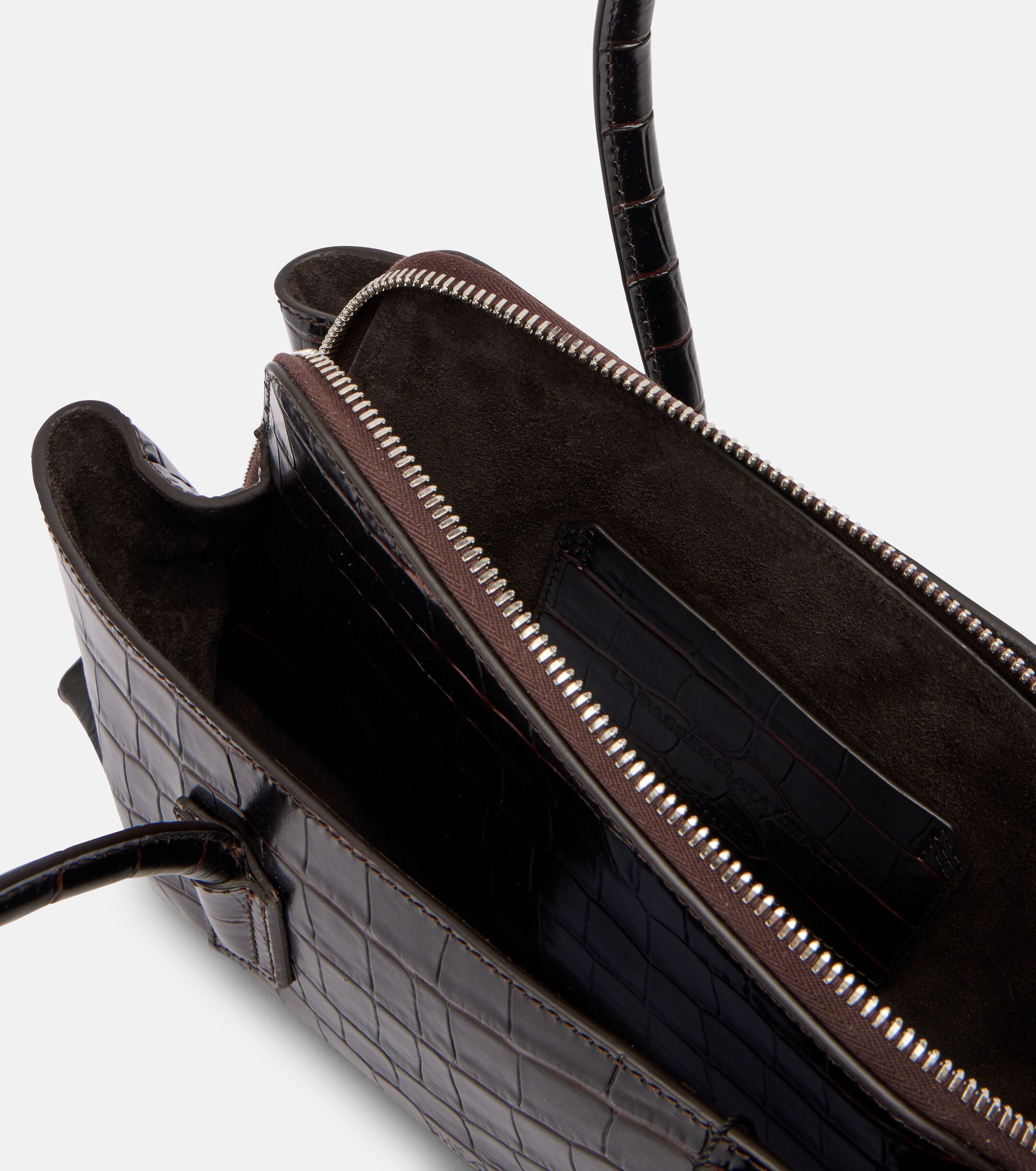 THE ATTICO La Passeggiata Small leather shoulder bag
