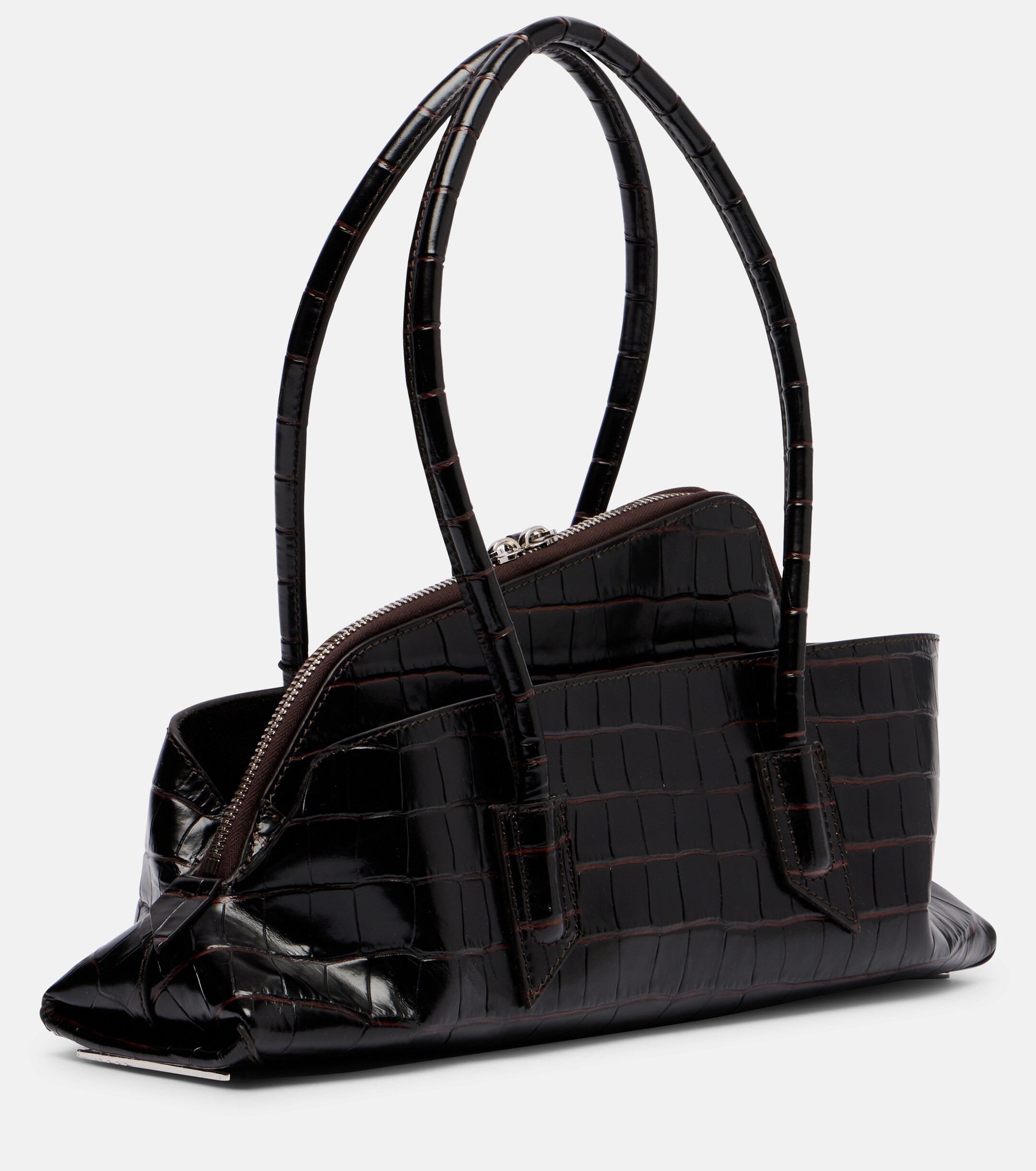 THE ATTICO La Passeggiata Small leather shoulder bag