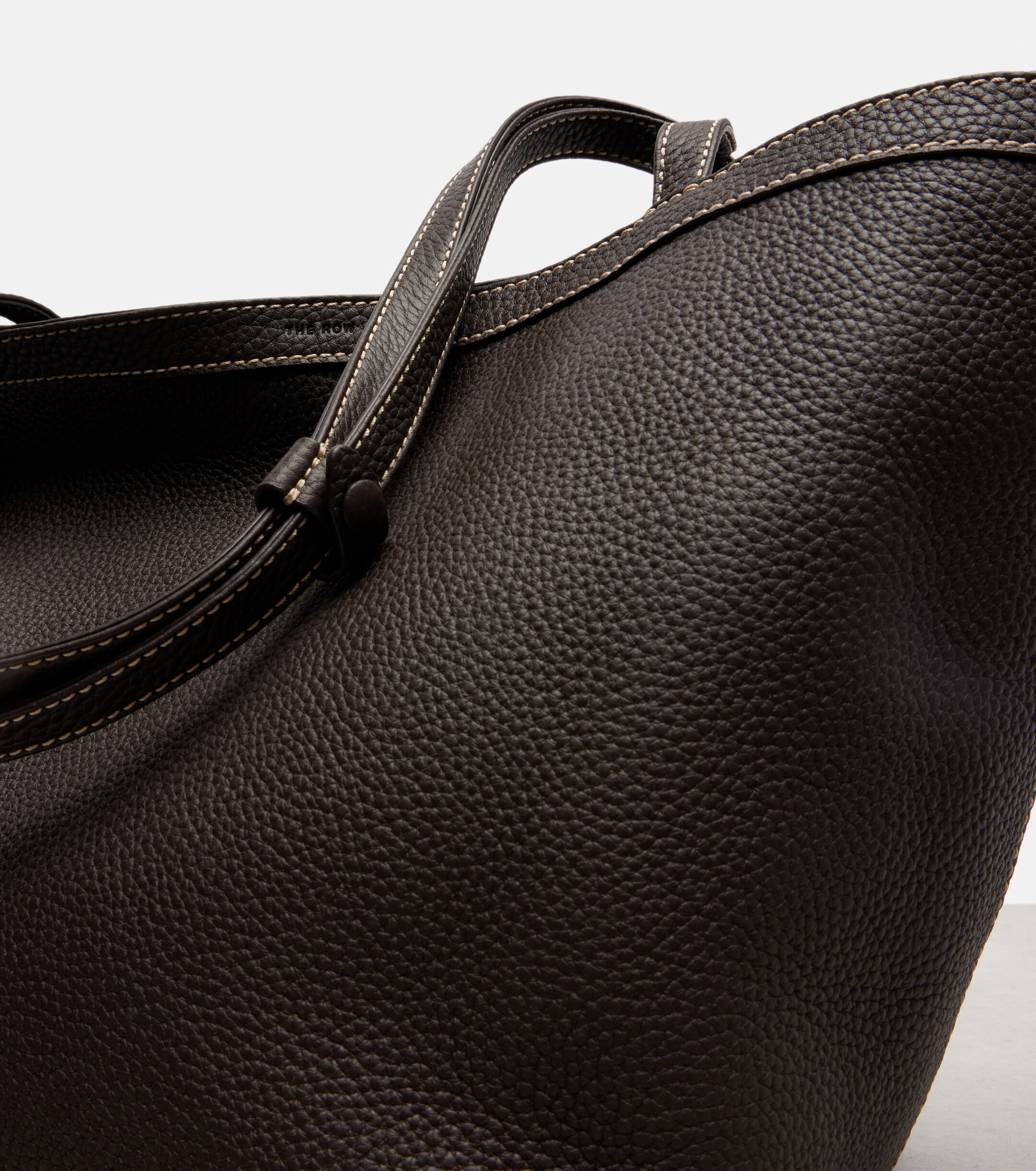 The Row Park Large leather tote bag