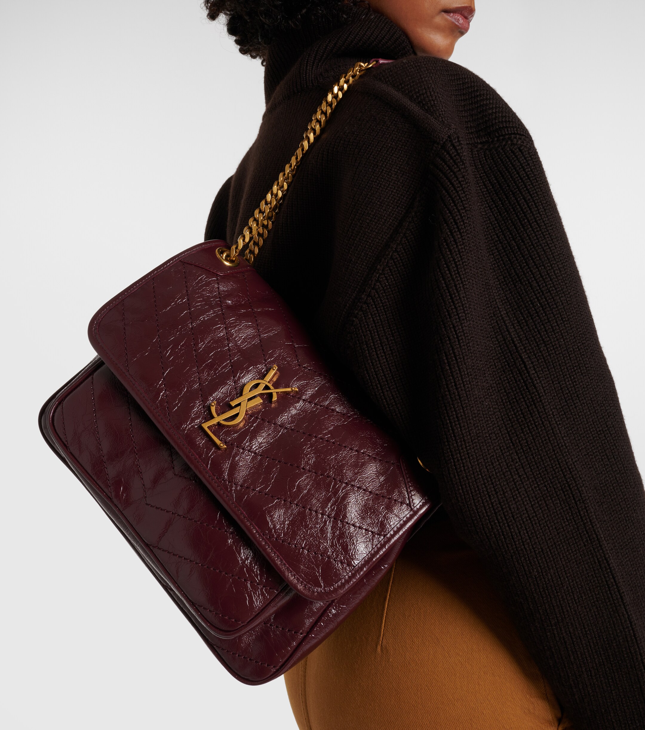 Saint Laurent Niki Medium leather shoulder bag