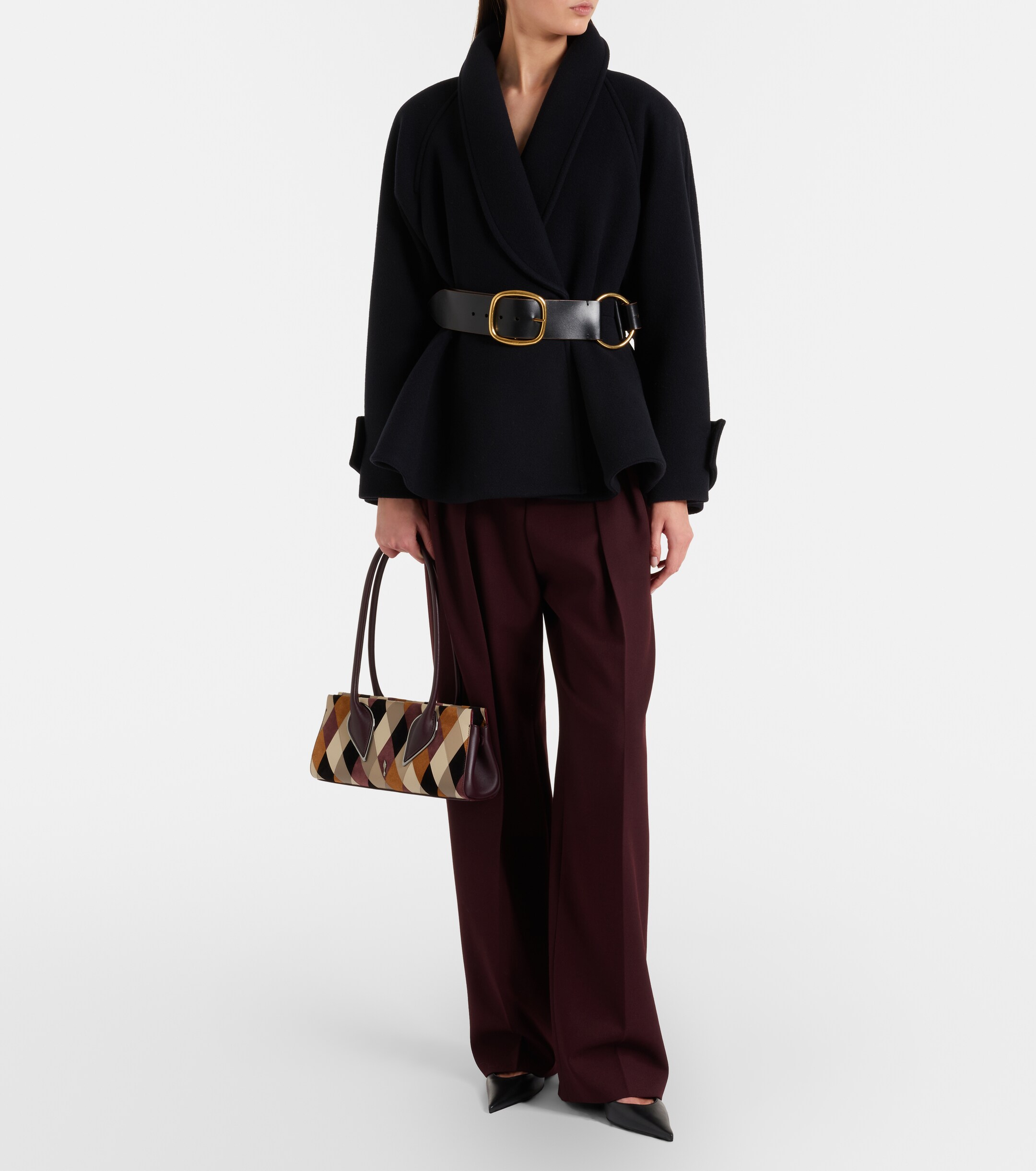 CHRISTIAN LOUBOUTIN Venus leather shoulder bag