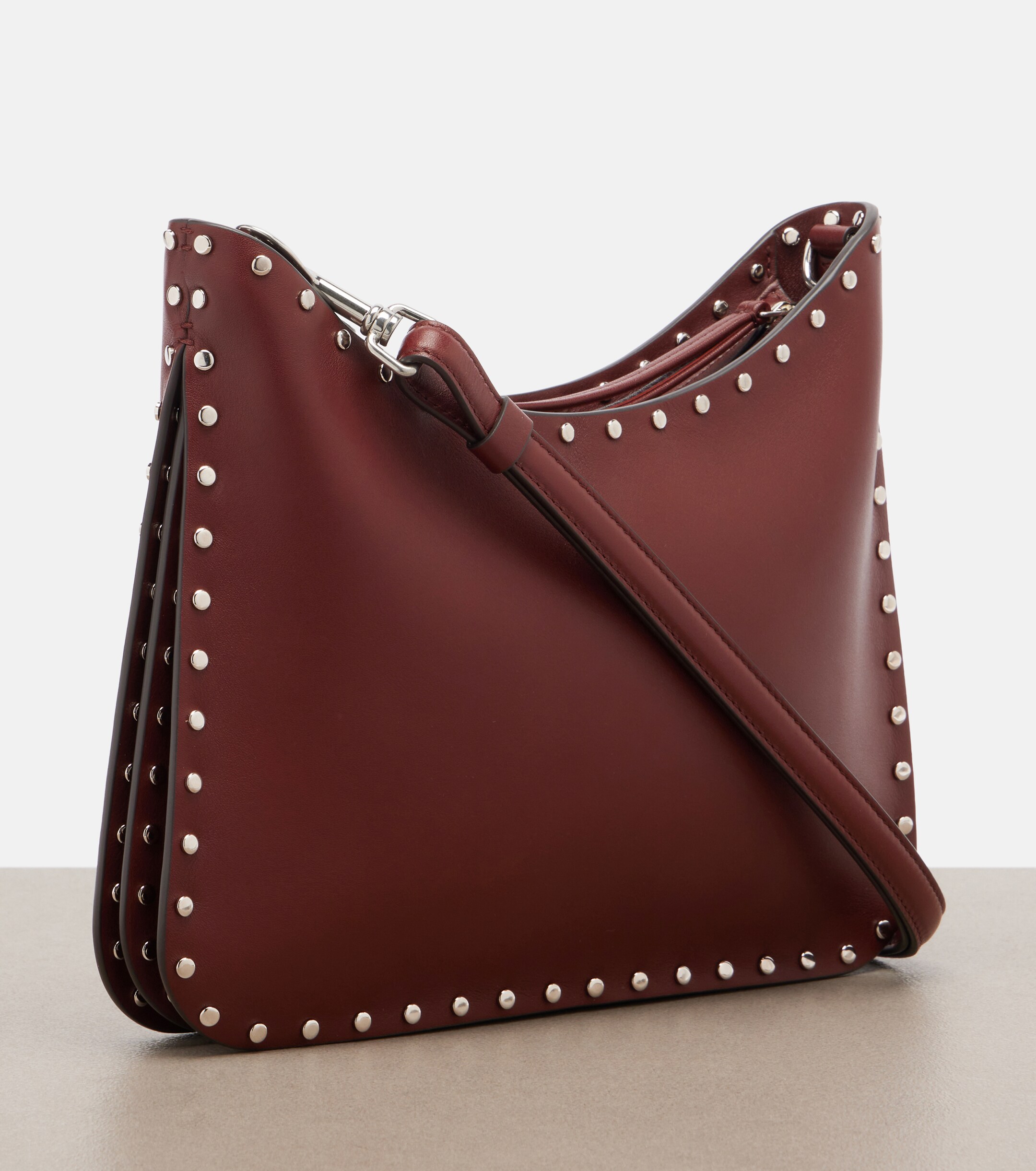PHOEBE PHILO Small Stud Gig leather shoulder bag thumbnail