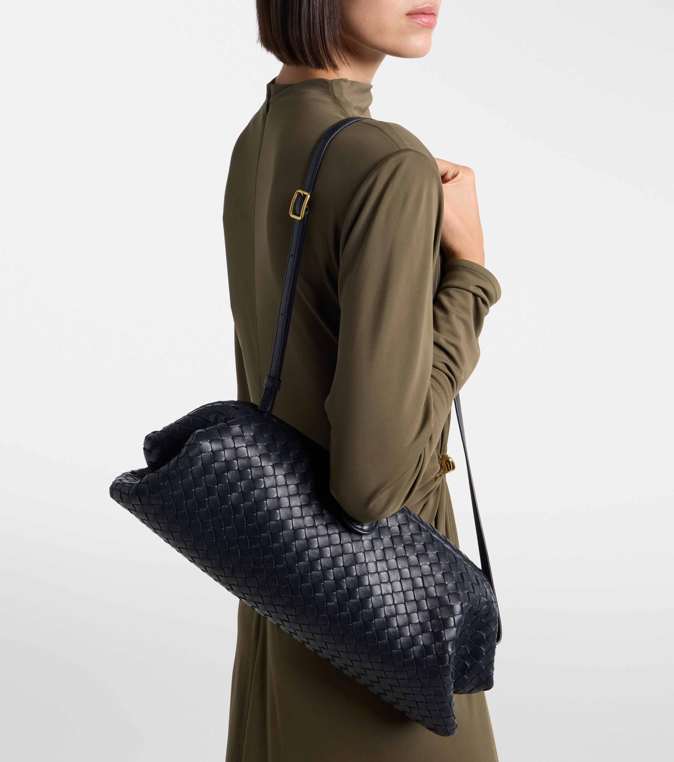 Bottega Veneta Lauren 1979 Intrecciato leather clutch