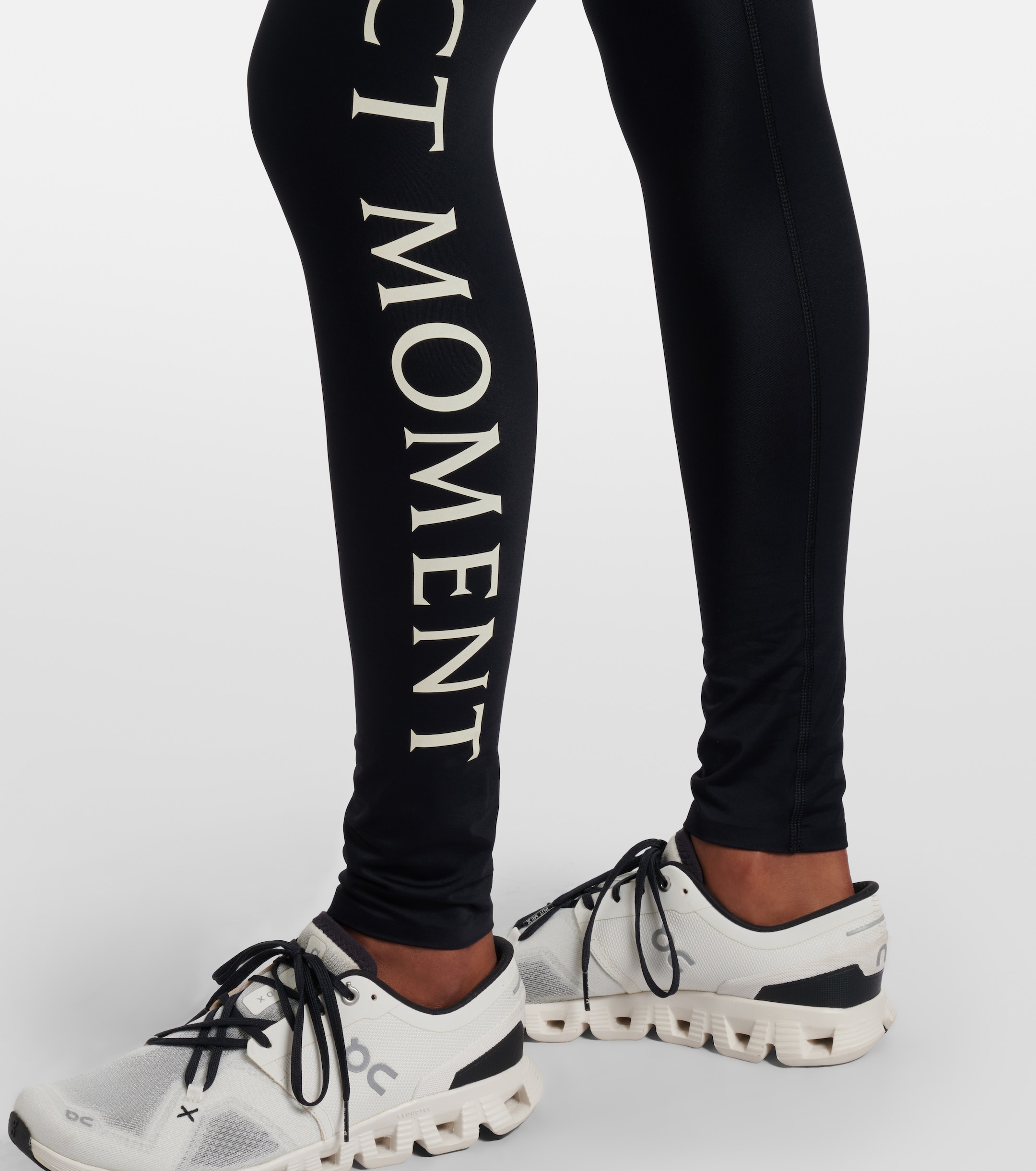 PERFECT MOMENT Perfect Moment Logo technical leggings