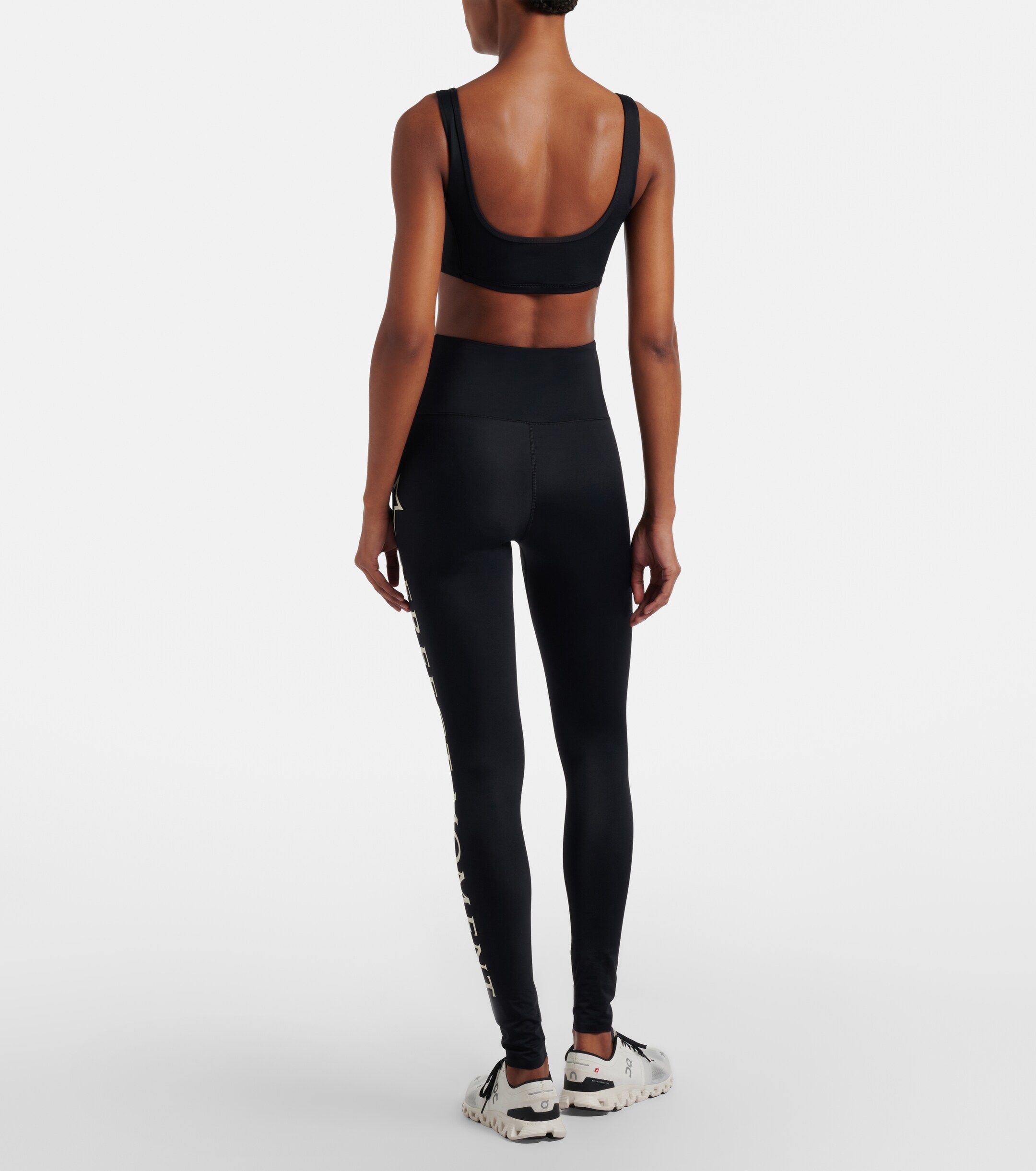 PERFECT MOMENT Perfect Moment Logo technical leggings