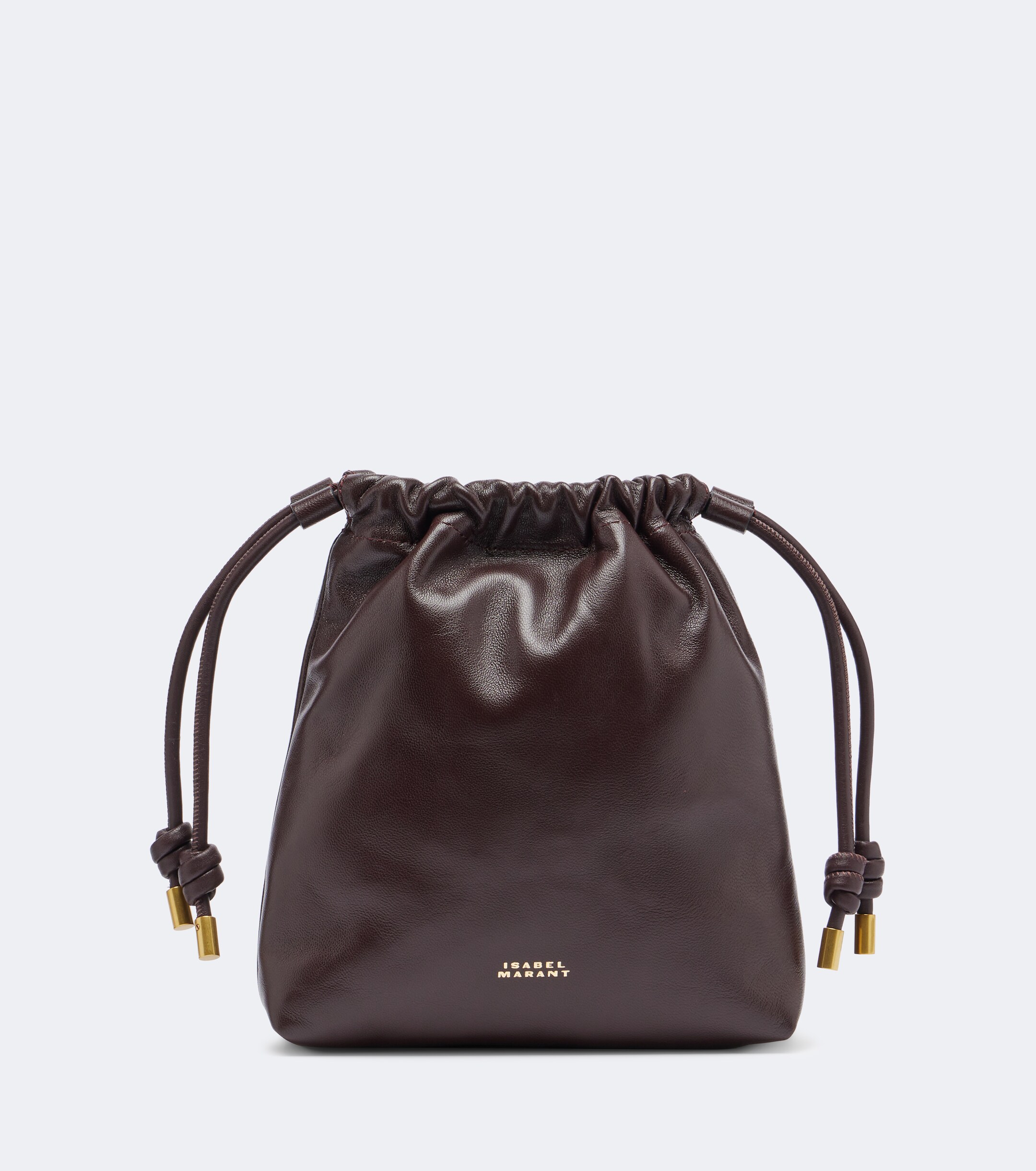 Isabel Marant Silven Mini leather bucket bag