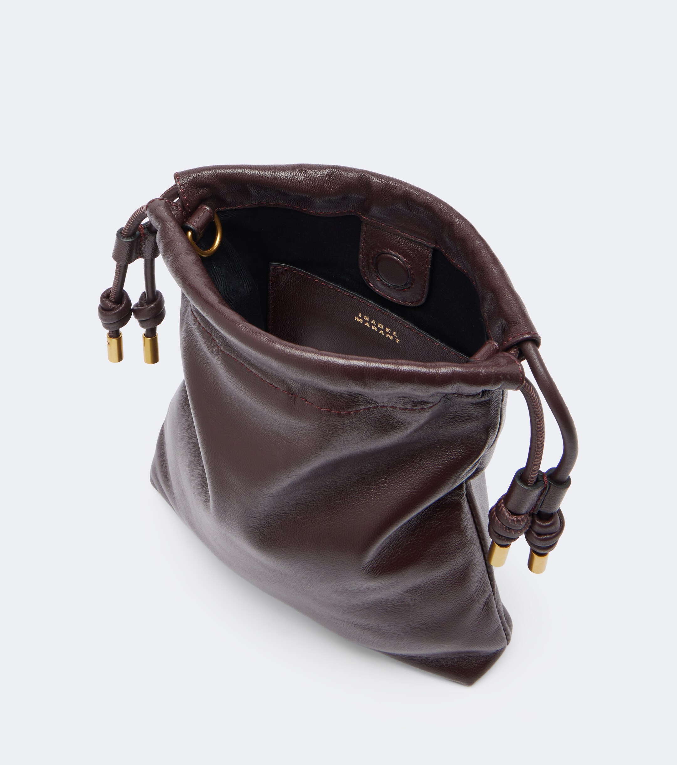 Isabel Marant Silven Mini leather bucket bag