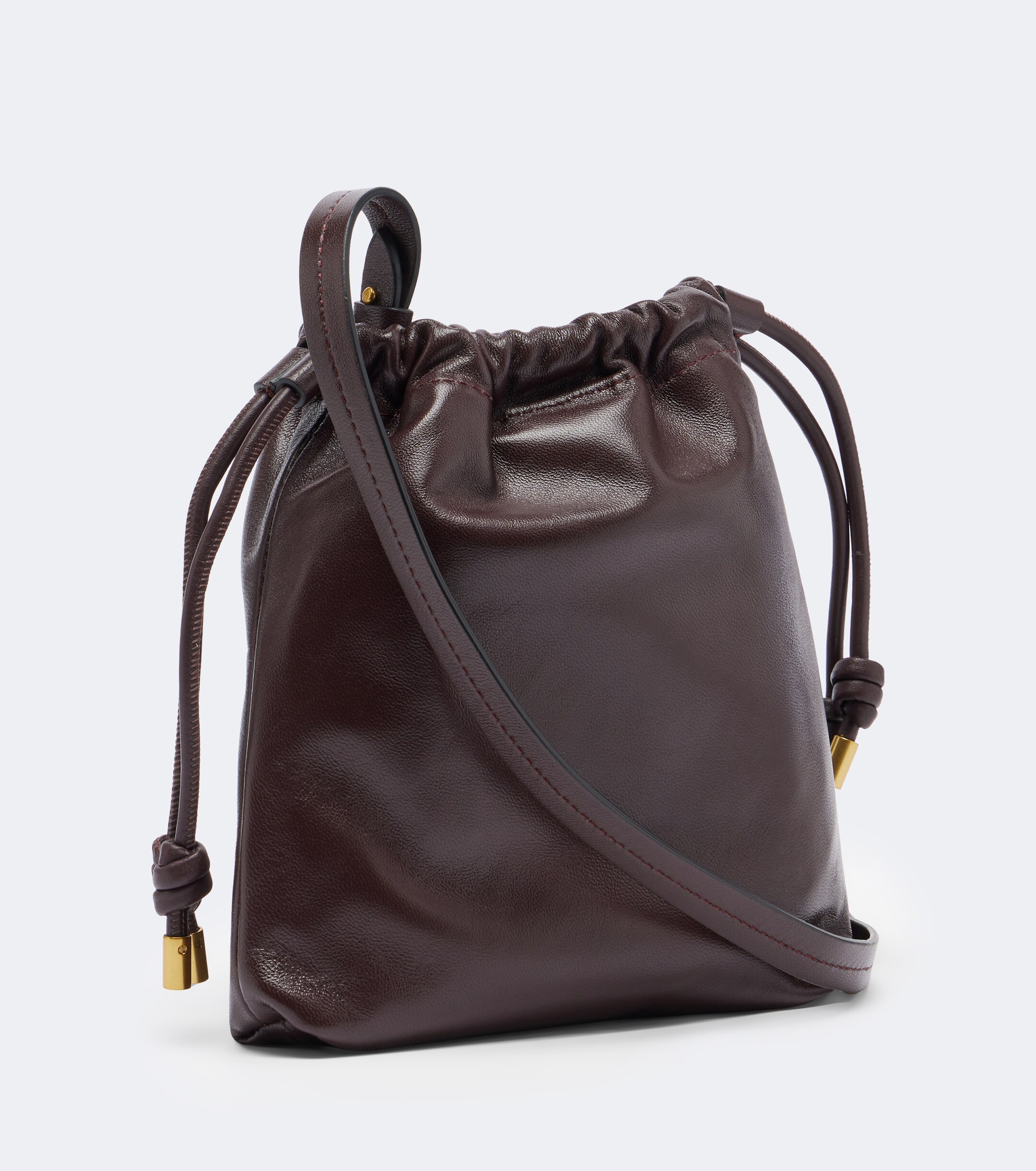 Isabel Marant Silven Mini leather bucket bag