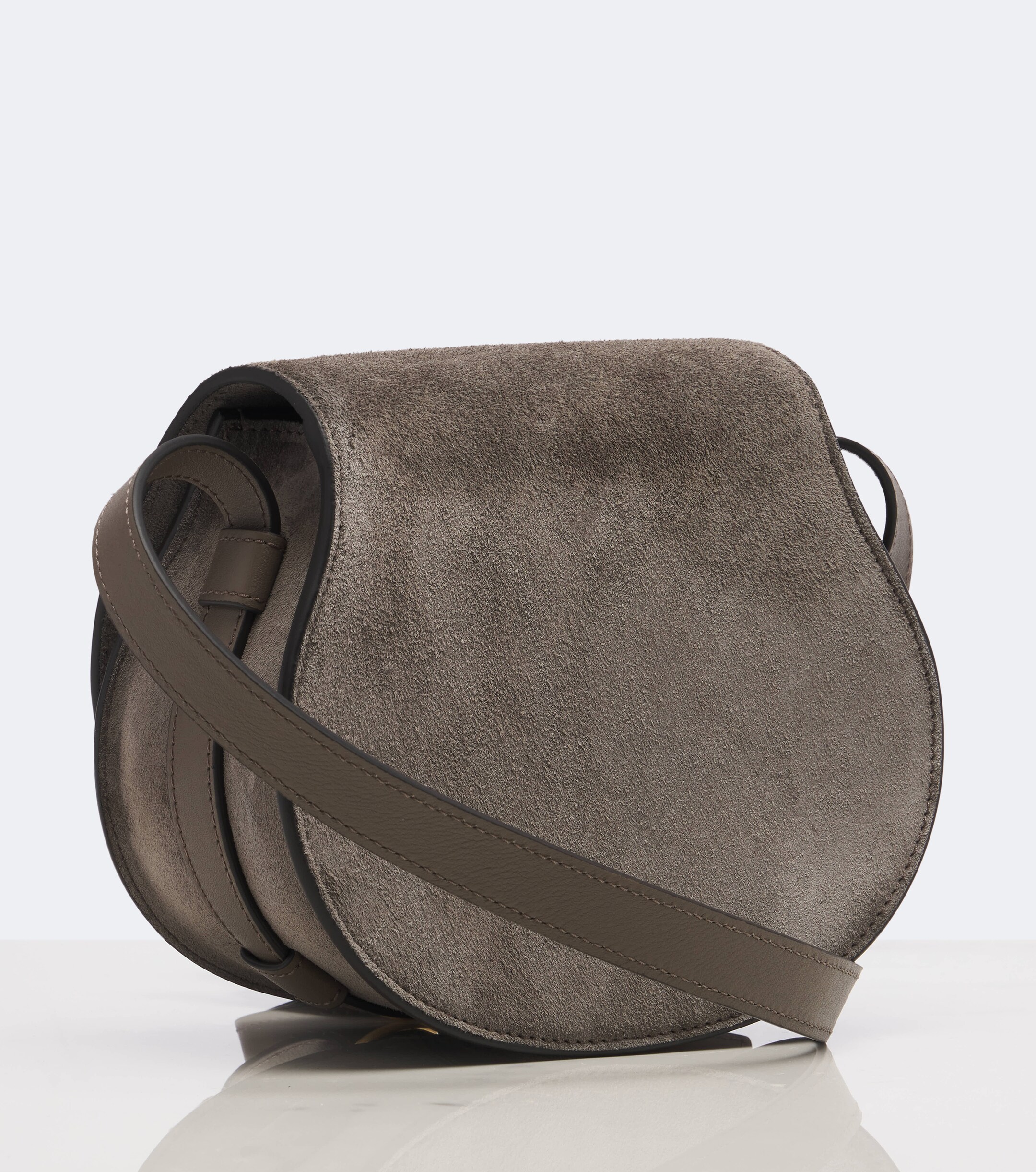 Chloé Marcie Small suede crossbody bag