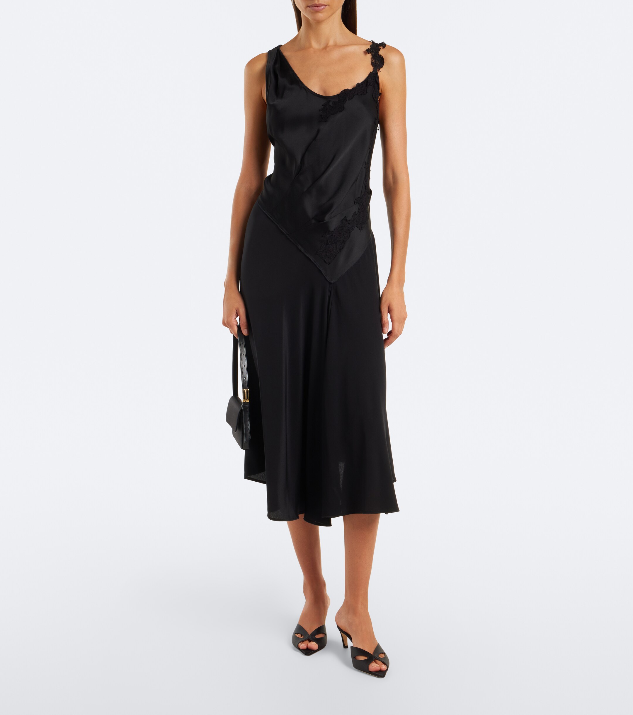 Victoria Beckham Victoria Beckham Harlow Mask satin mules