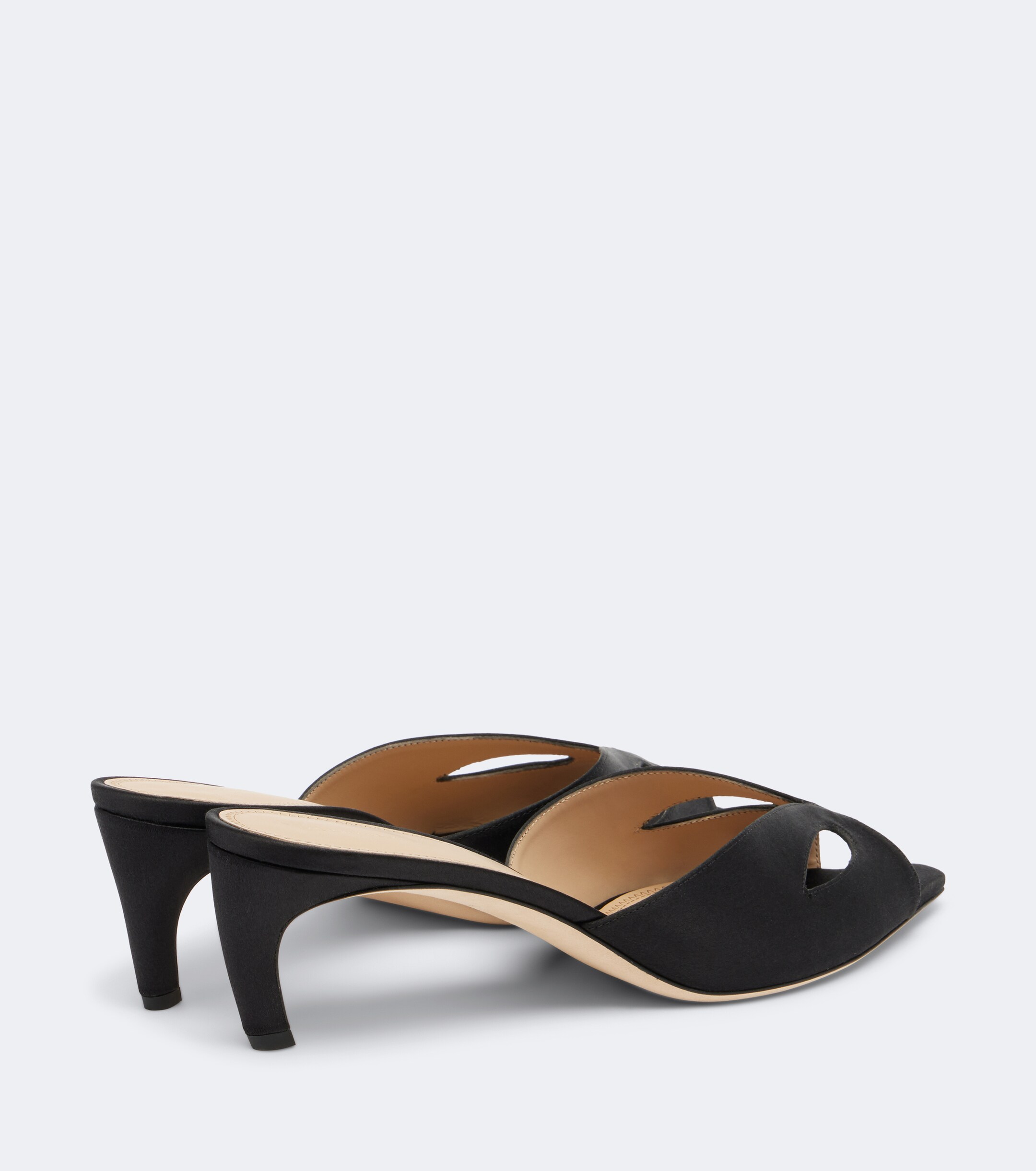 Victoria Beckham Victoria Beckham Harlow Mask satin mules