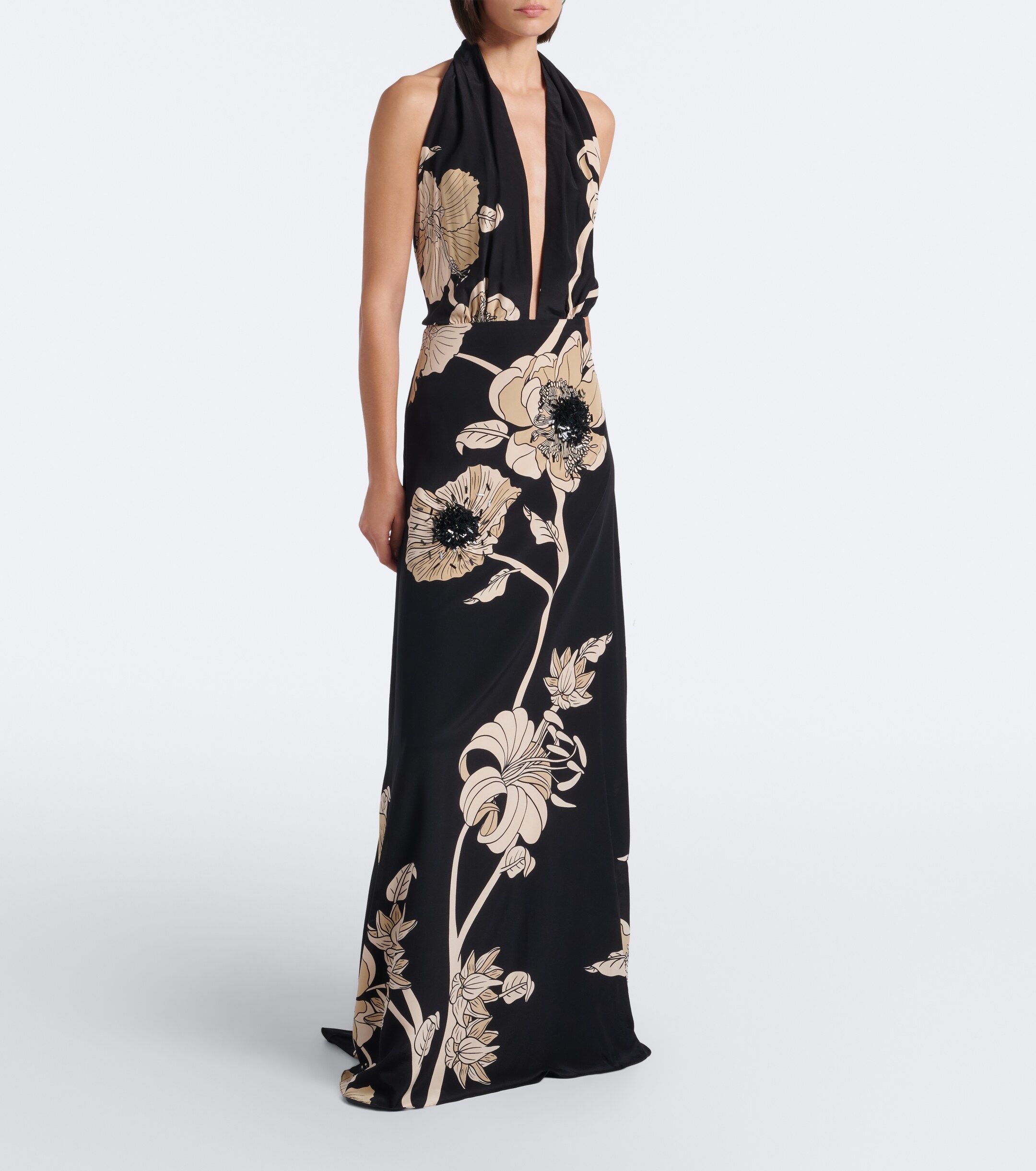 Johanna Ortiz Johanna Ortiz Floral silk maxi dress