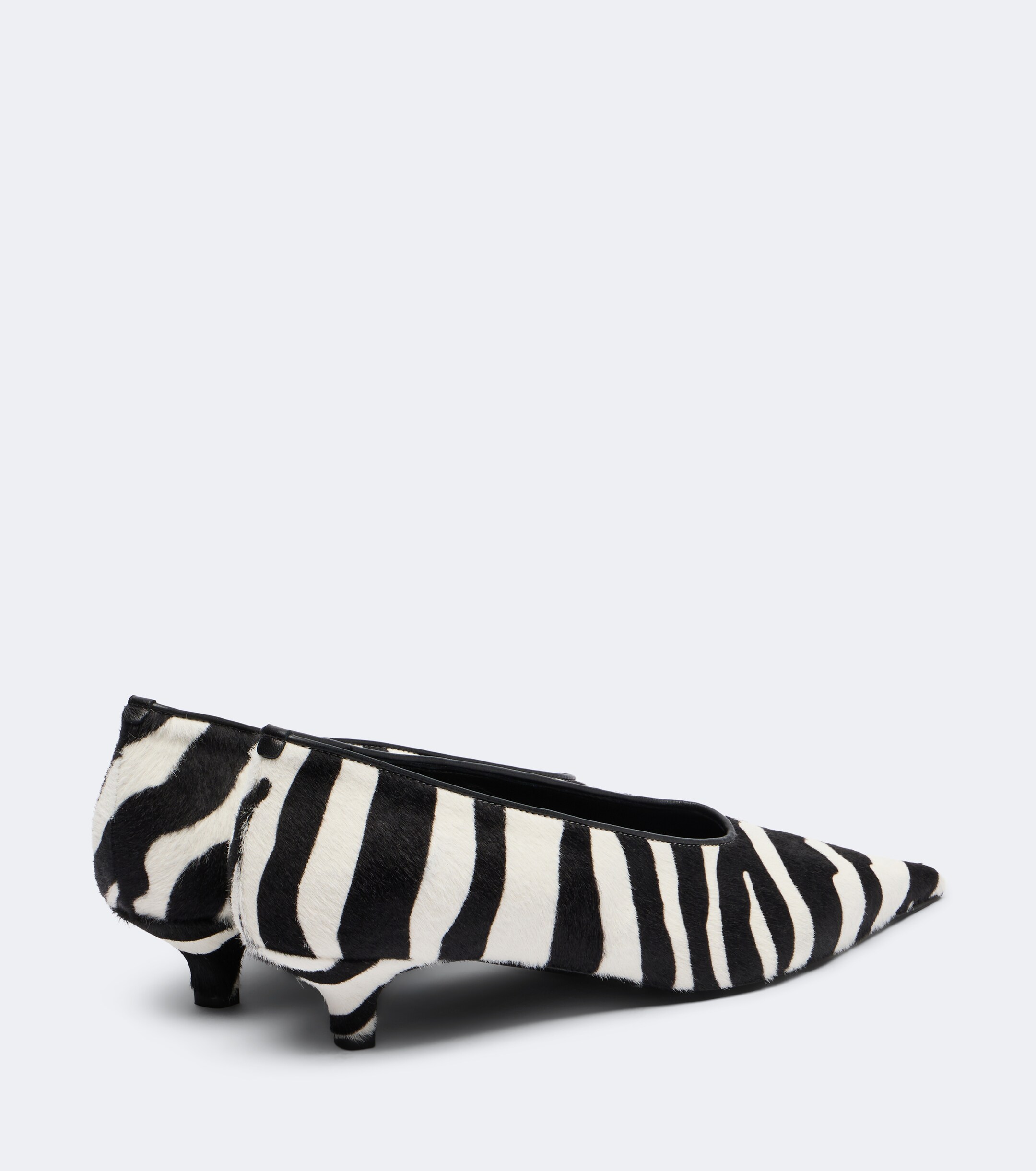 TOTEME Toteme Zebra-print calf hair pumps