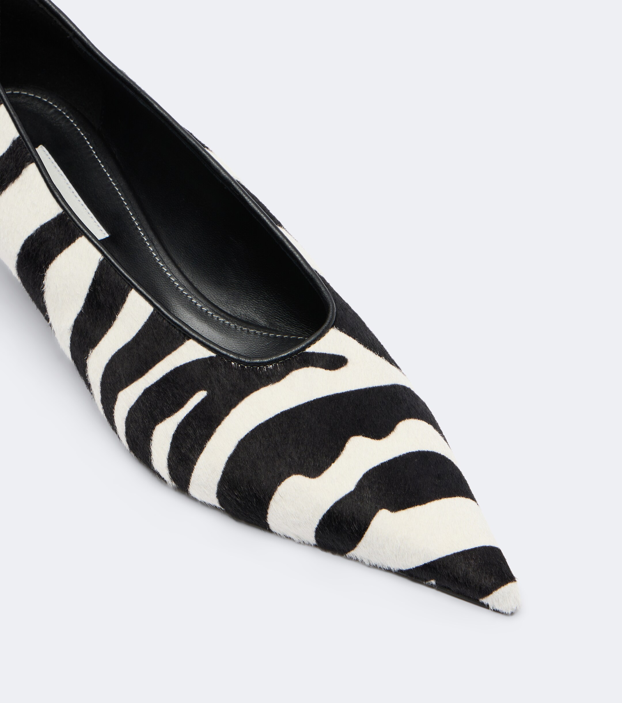 TOTEME Toteme Zebra-print calf hair pumps
