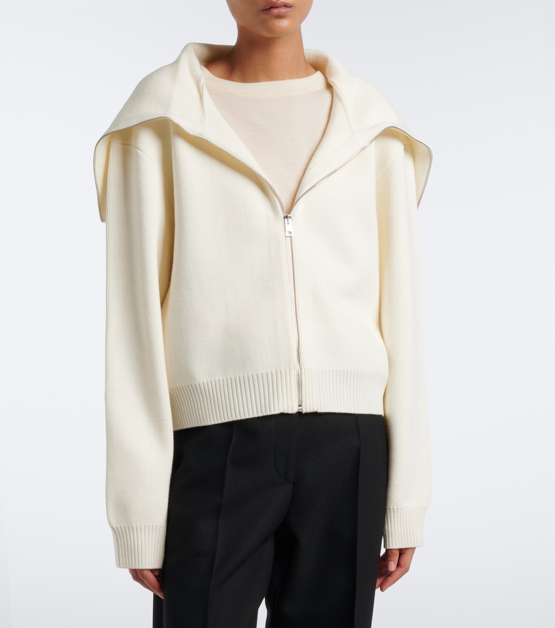 Róhe Róhe Wool zip-up sweater